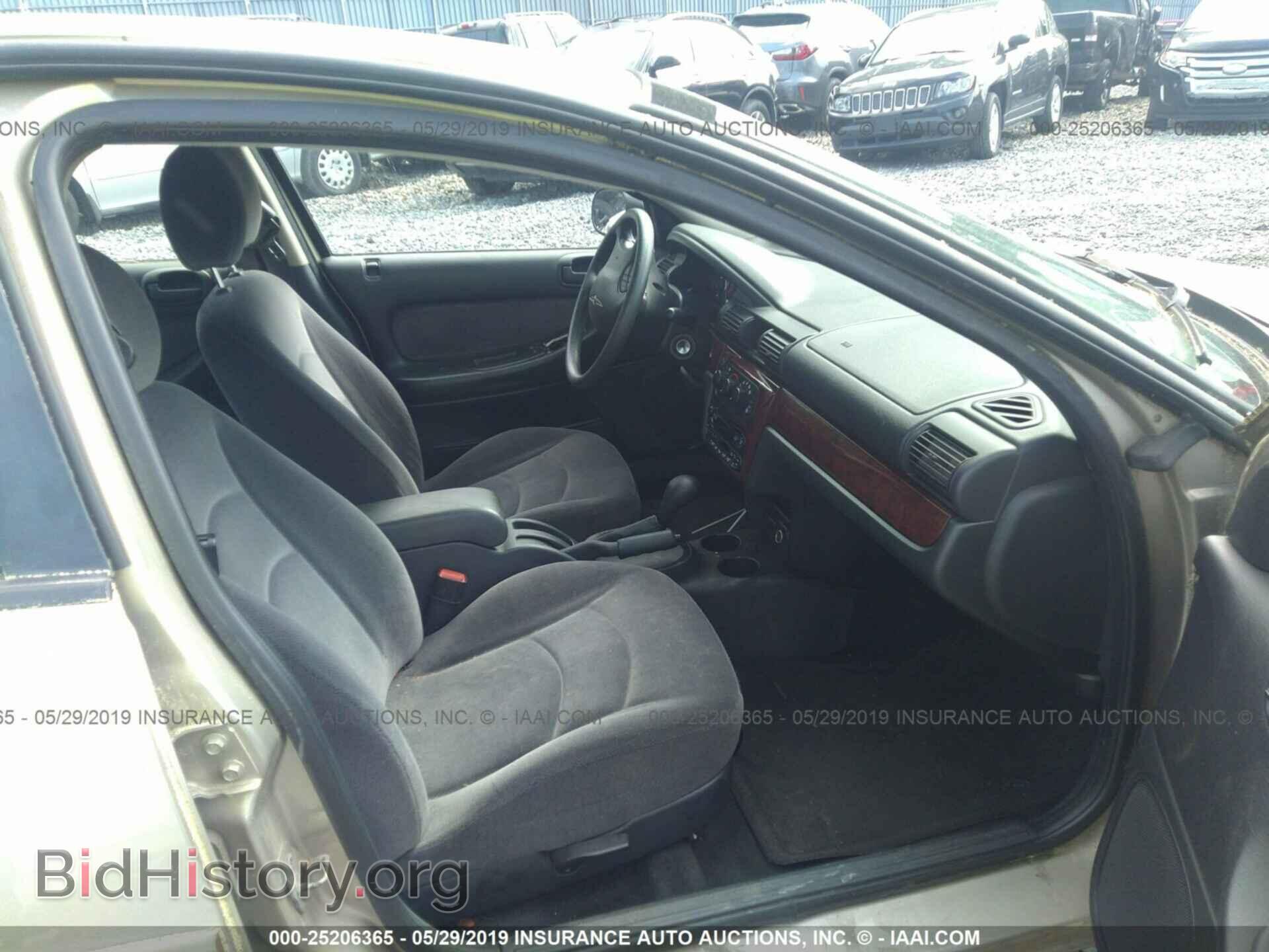 2002 CHRYSLER SEBRING - VIN: 1C3EL46X72N215832 - Фото 5