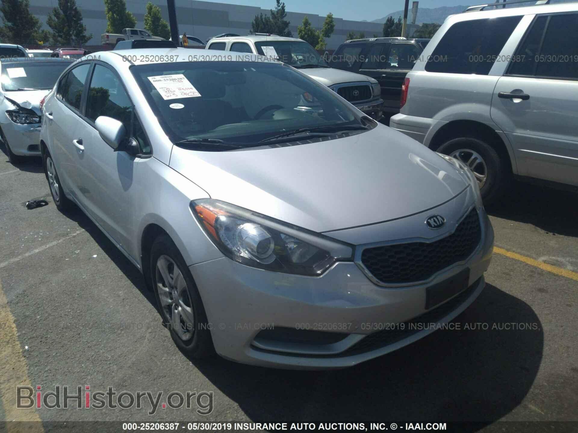 Фотография KNAFK4A68F5392426 - KIA FORTE 2015