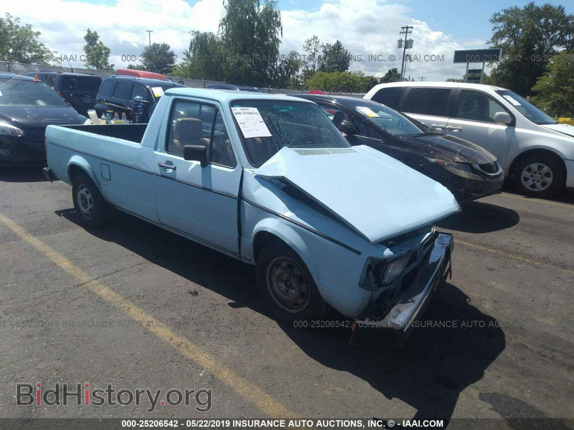 Photo 1V1KB0177DV042580 - VOLKSWAGEN RABBIT 1983