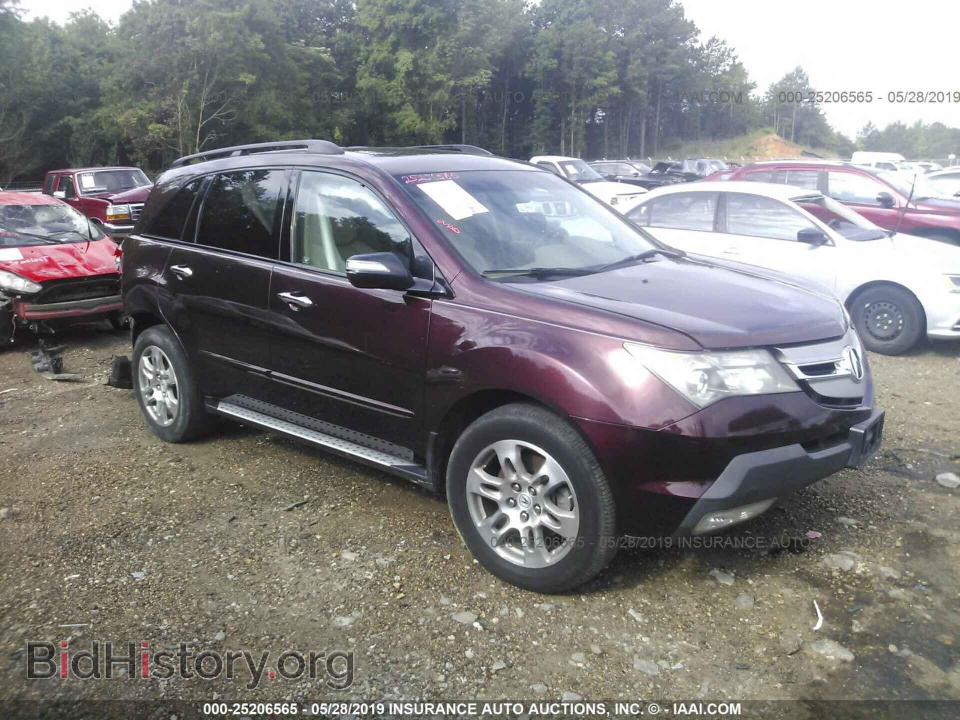 Фотография 2HNYD28458H532646 - ACURA MDX 2008