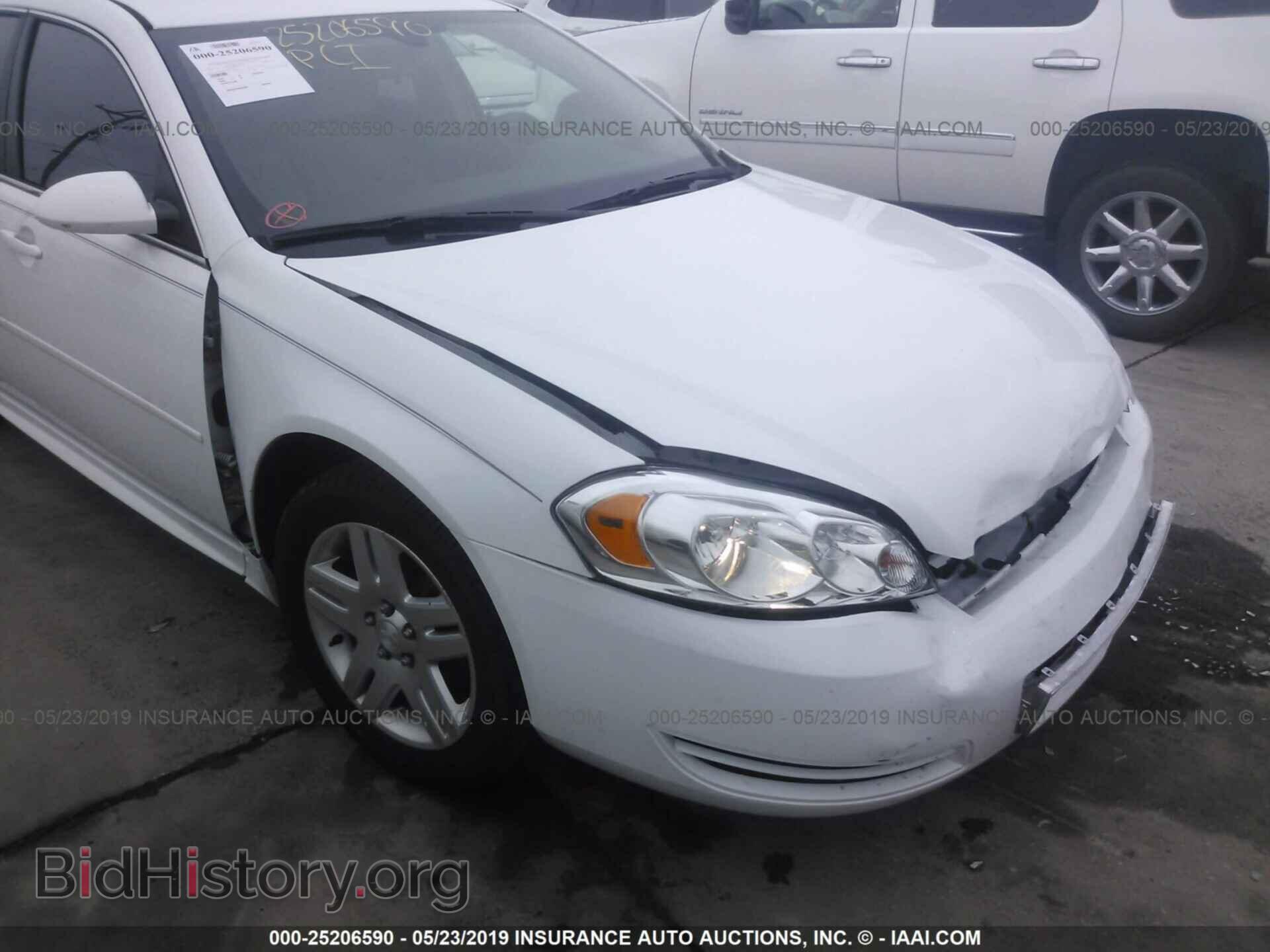 2012 CHEVROLET IMPALA - VIN: 2G1WB5E35C1254292 - Фото 6