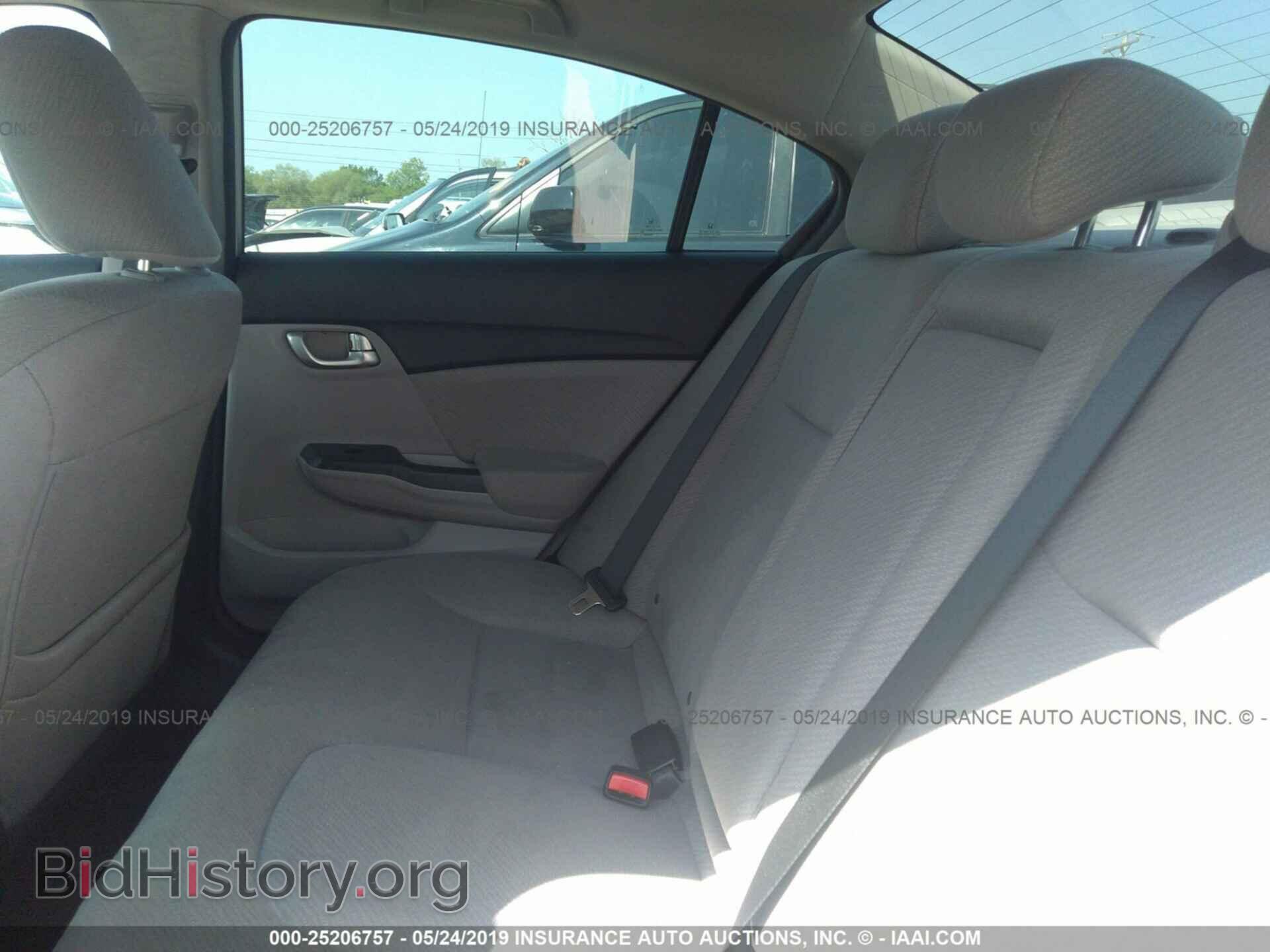 2013 HONDA CIVIC - VIN: 19XFB2F82DE072263 - Фото 8