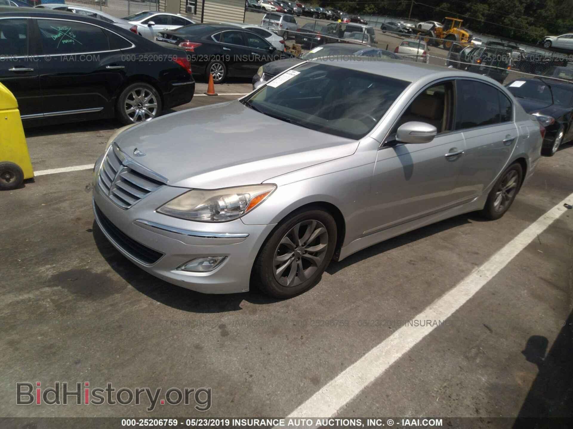 2012 HYUNDAI GENESIS - VIN: KMHGC4DD5CU153699 - Фото 2