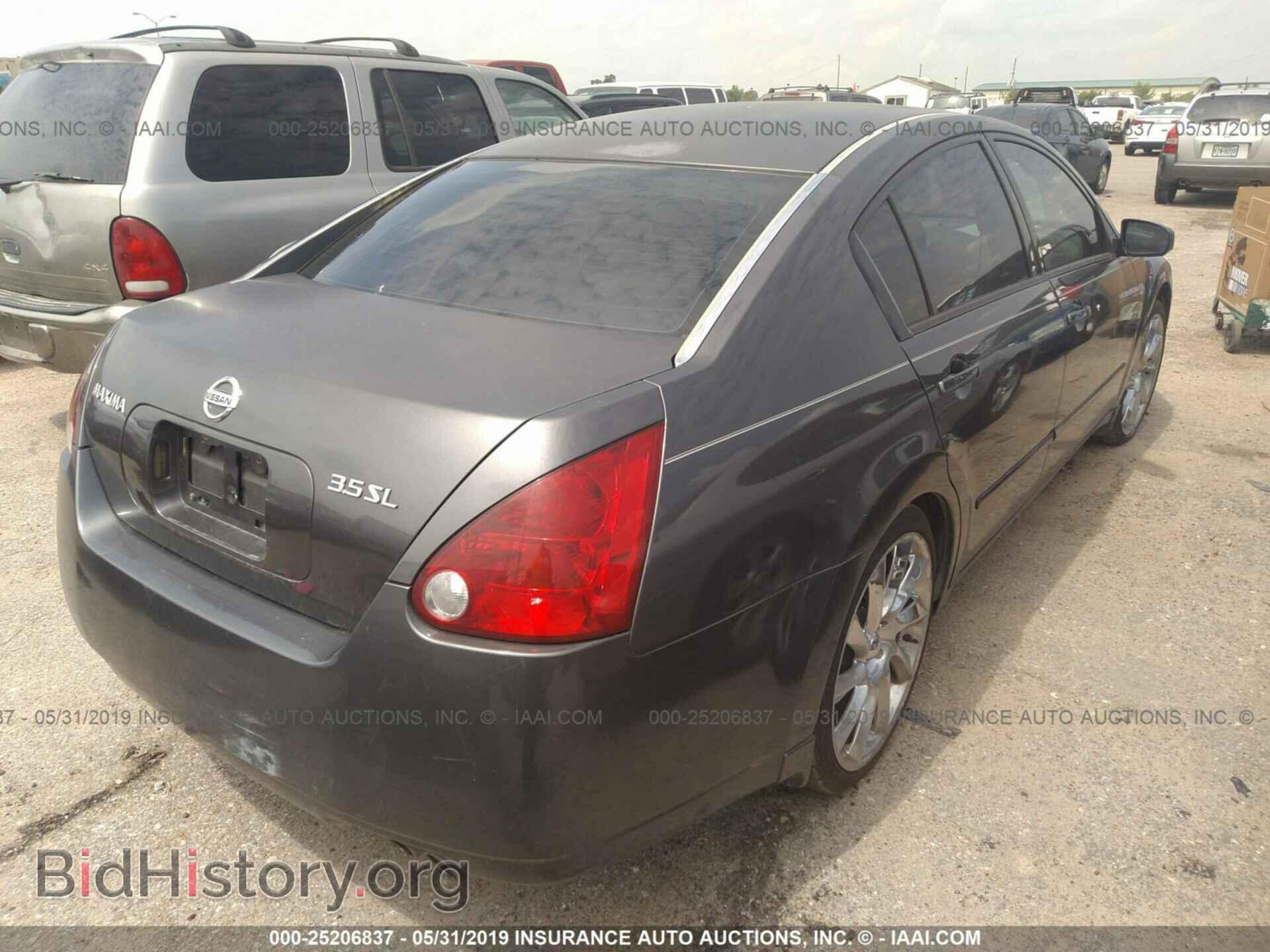 2006 NISSAN MAXIMA - VIN: 1N4BA41E66C824718 - Фото 4