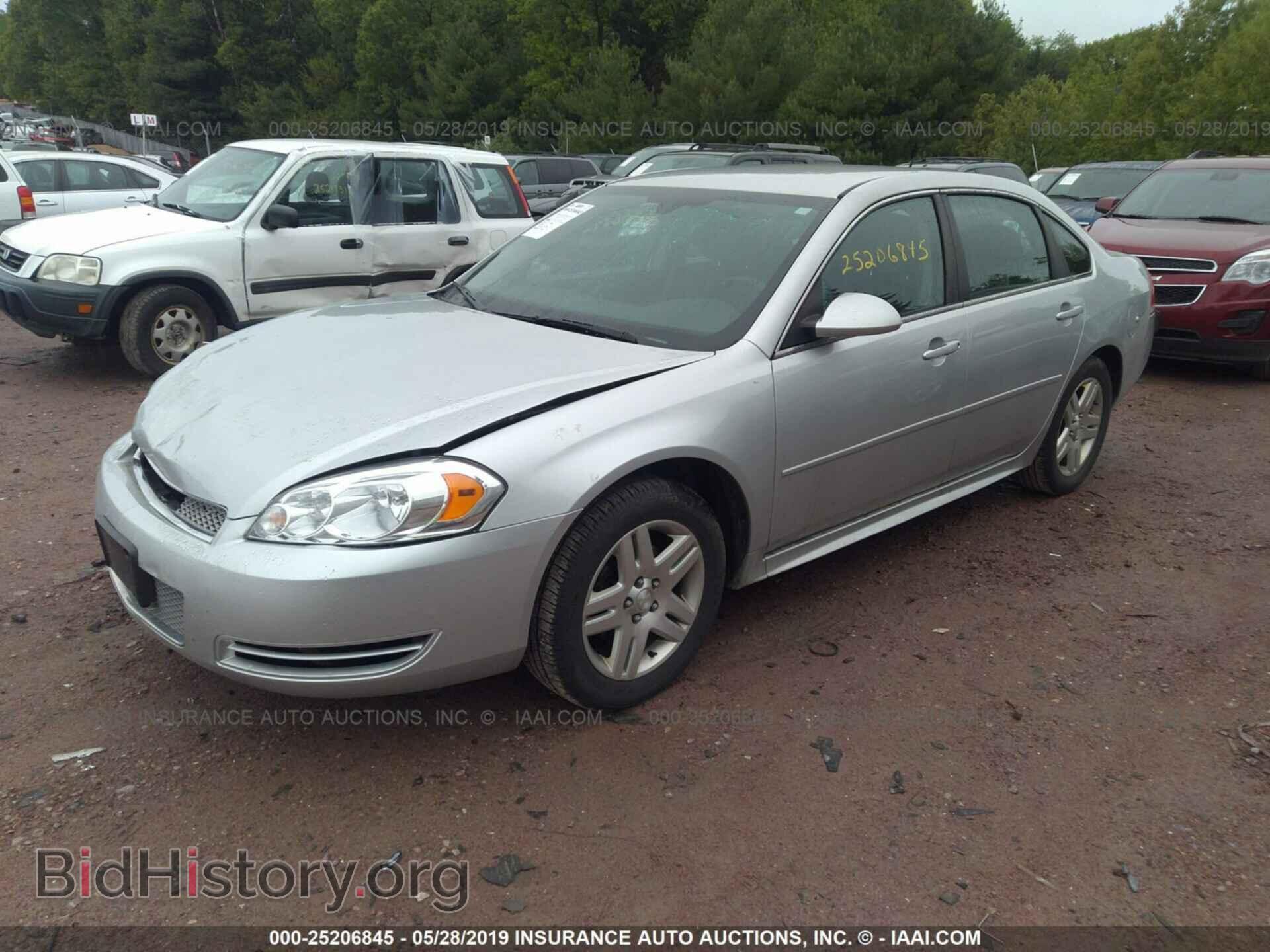 2012 CHEVROLET IMPALA - VIN: 2G1WG5E35C1224355 - Фото 2