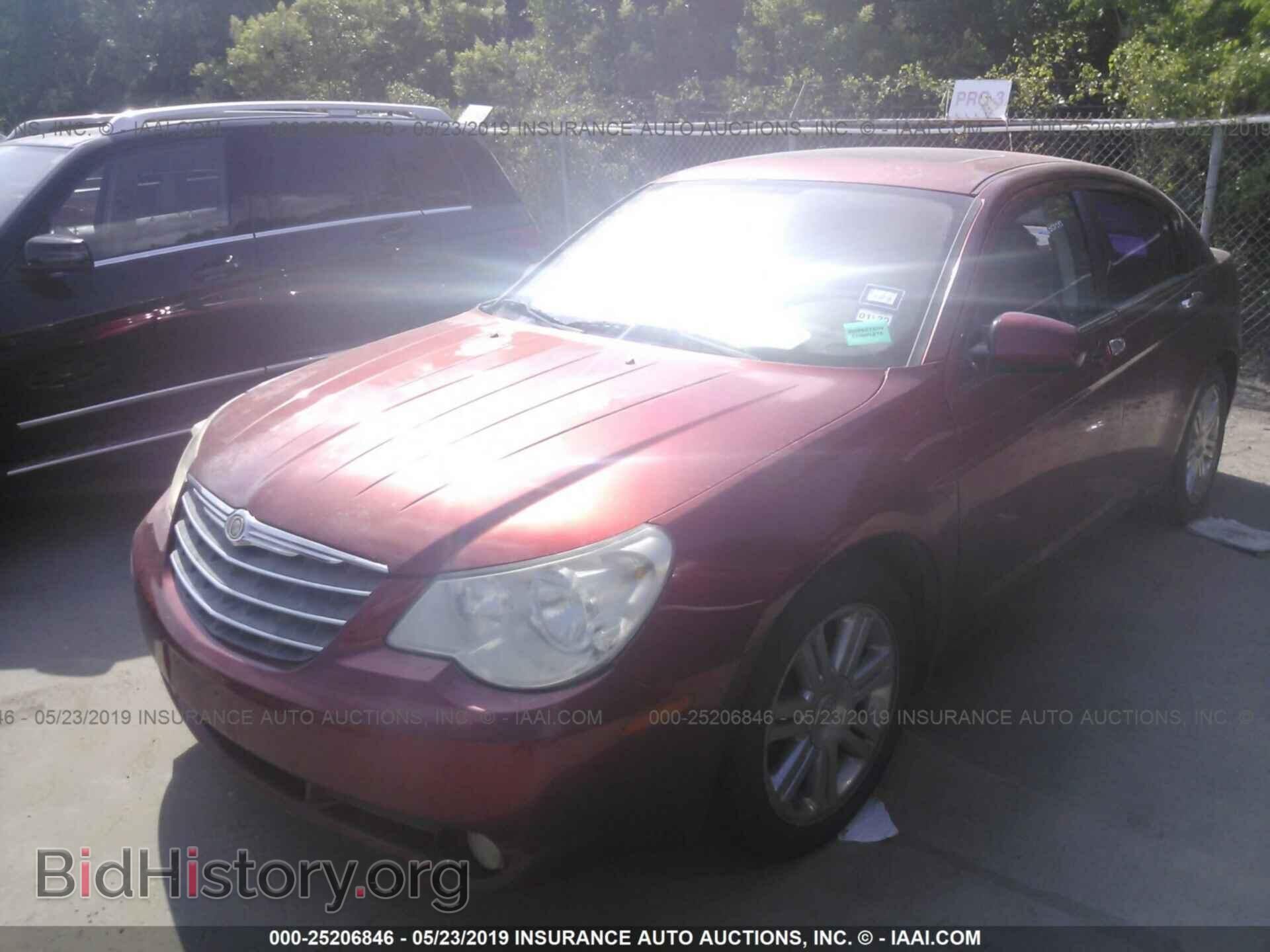 2007 CHRYSLER SEBRING - VIN: 1C3LC66M77N630973 - Фото 2