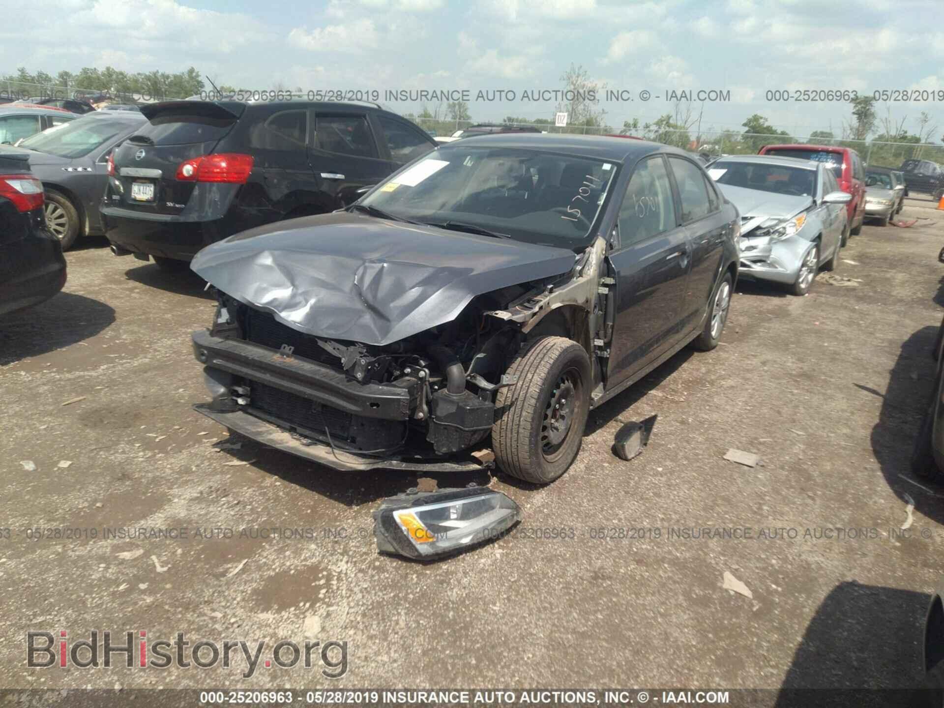 2014 VOLKSWAGEN JETTA - VIN: 3VW2K7AJ6EM254722 - Фото 2