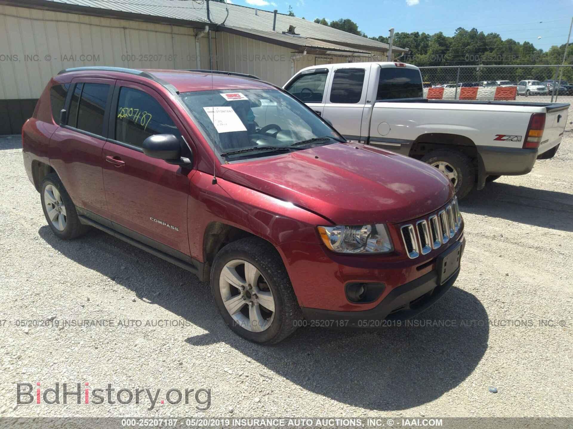 Фотография 1C4NJDBB6CD553290 - JEEP COMPASS 2012