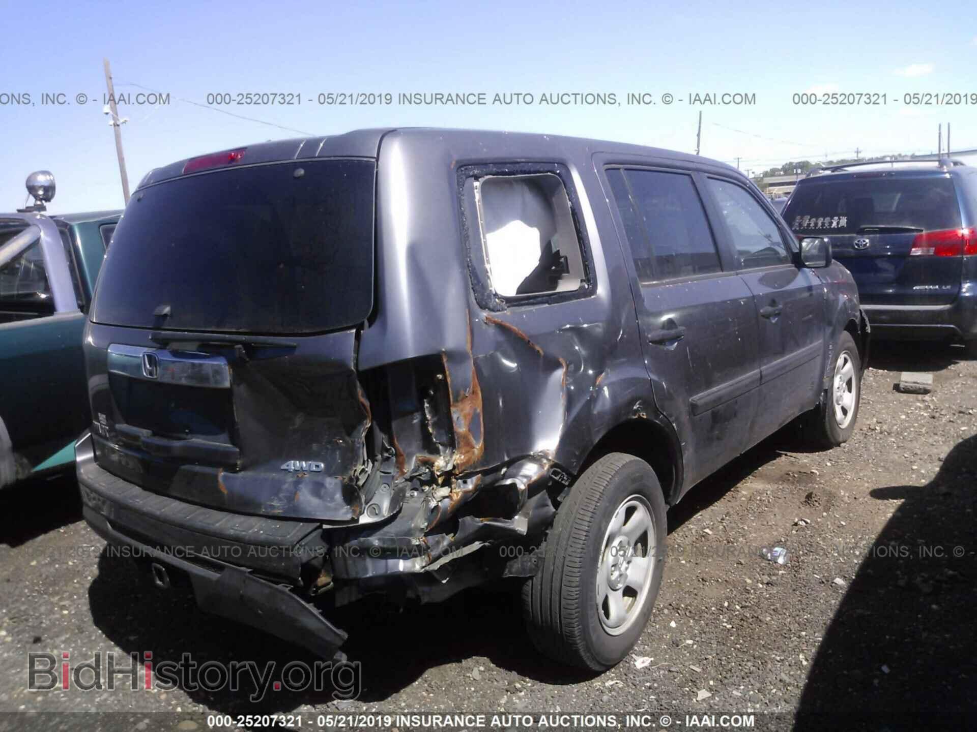 2014 HONDA PILOT - VIN: 5FNYF4H22EB018636 - Фото 4