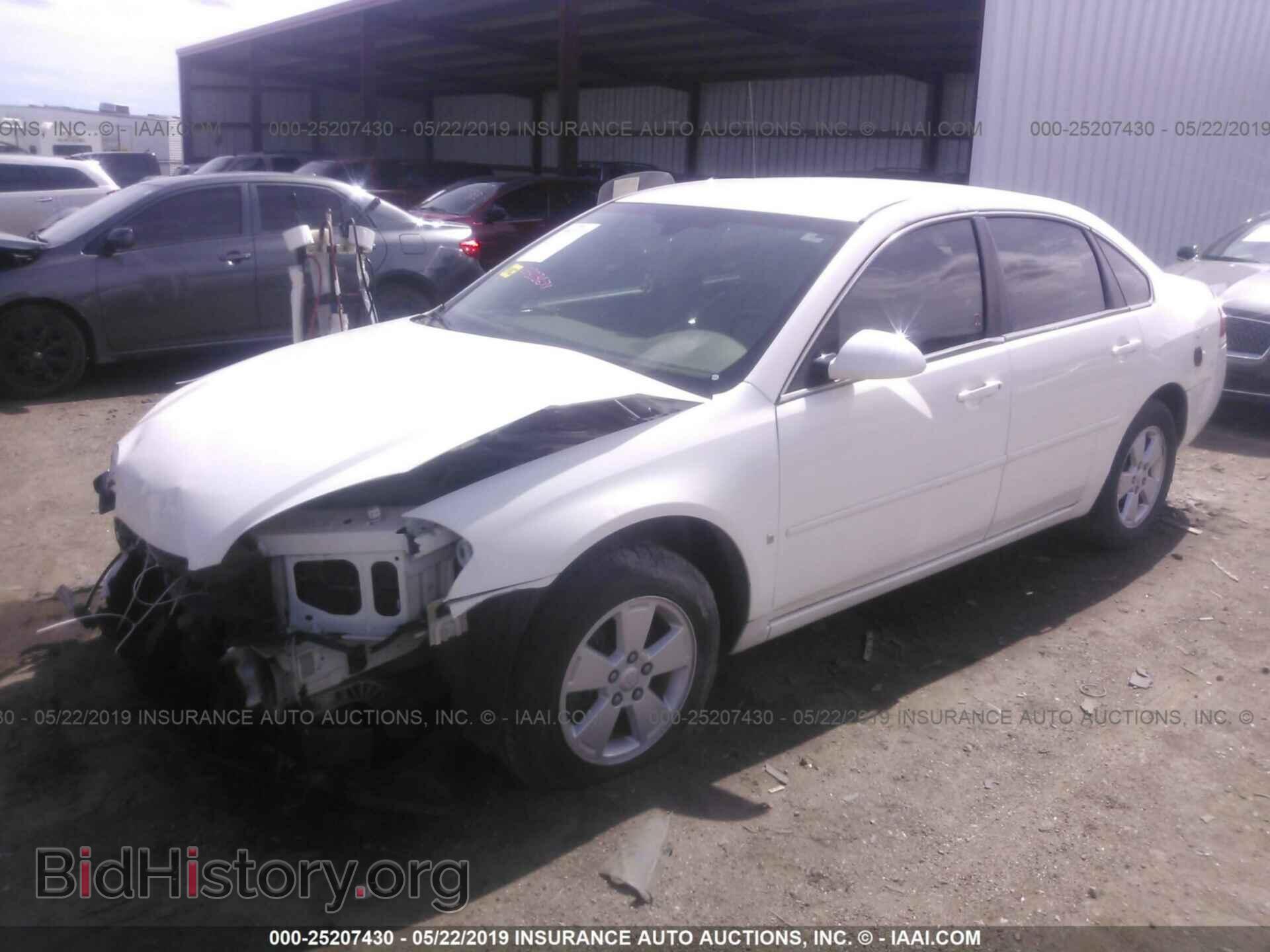 2007 CHEVROLET IMPALA - VIN: 2G1WT58K379283278 - Фото 2