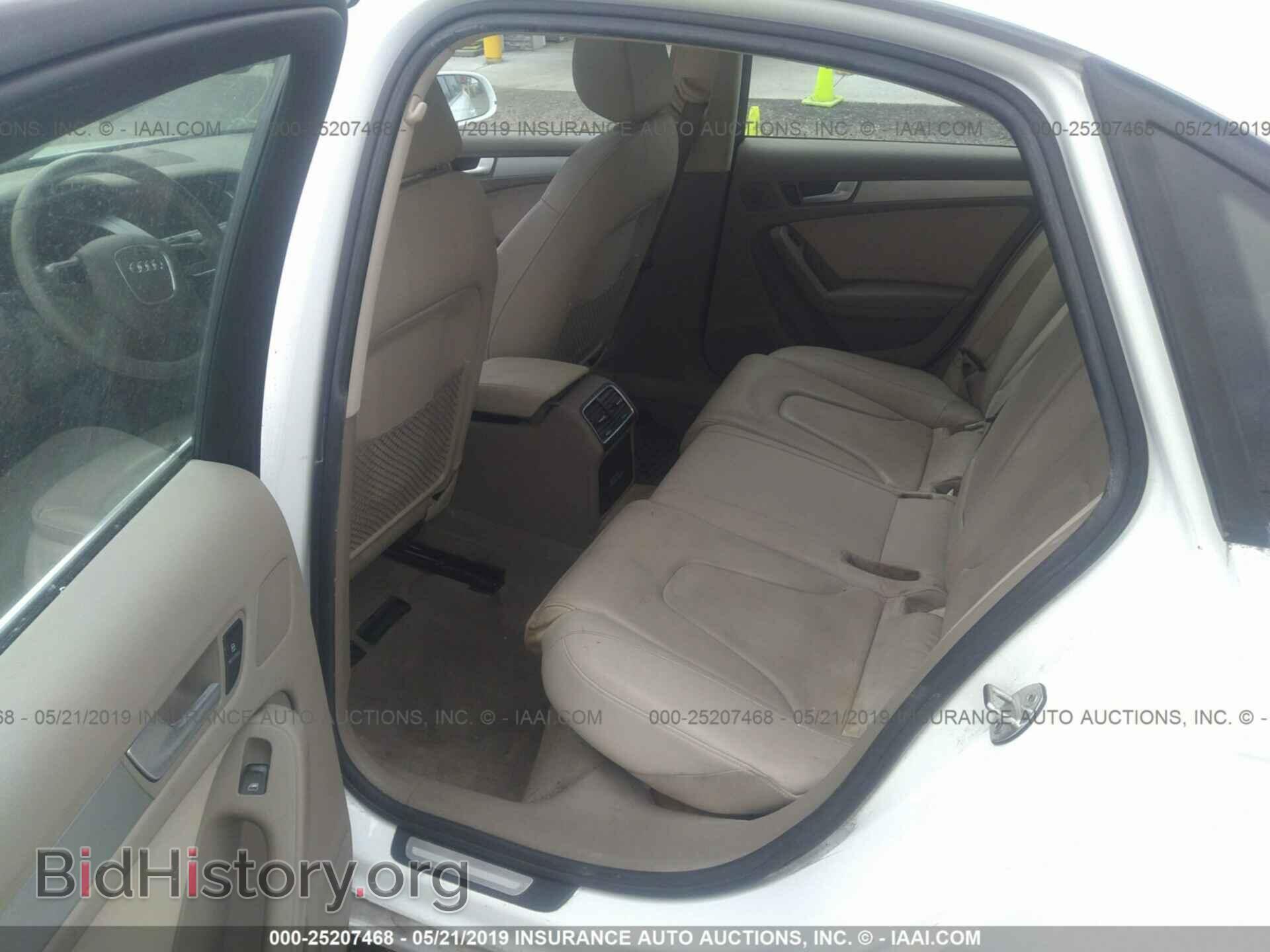 2011 AUDI A4 - VIN: WAUEFAFL6BN034135 - Photo 8