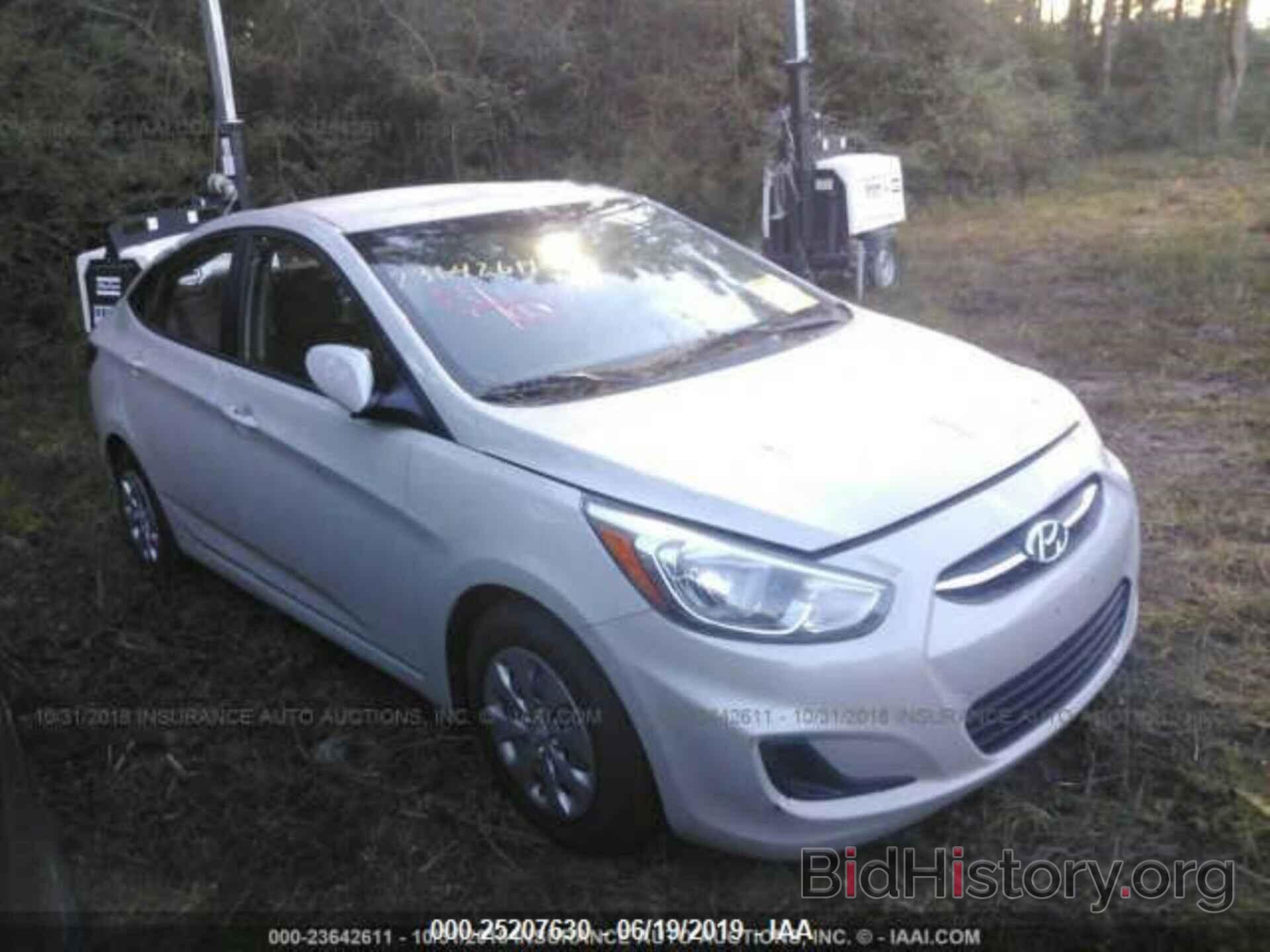 Photo KMHCT4AEXGU090326 - HYUNDAI ACCENT 2016