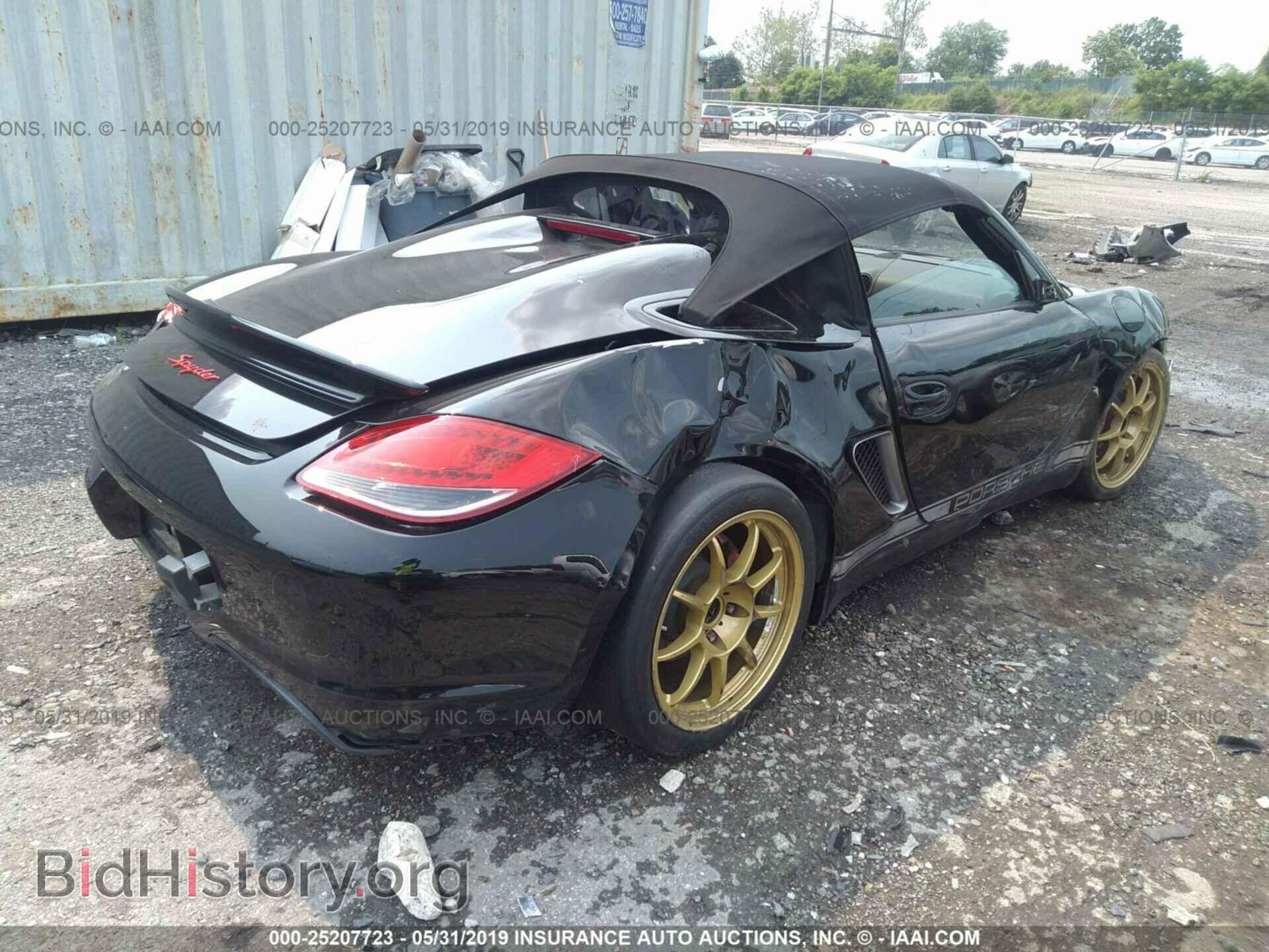 2011 PORSCHE BOXSTER - VIN: WP0CB2A8XBS745496 - Фото 4