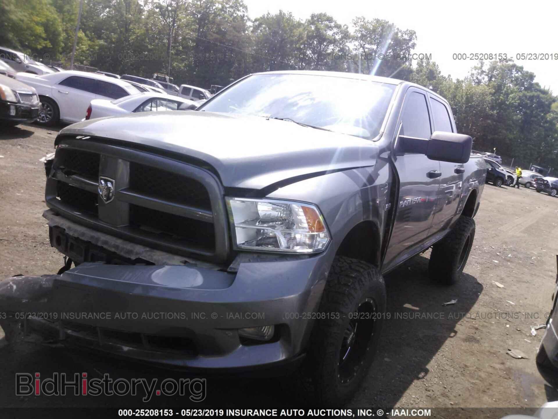 2012 DODGE RAM 1500 - VIN: 1C6RD7KT2CS343744 - Фото 2