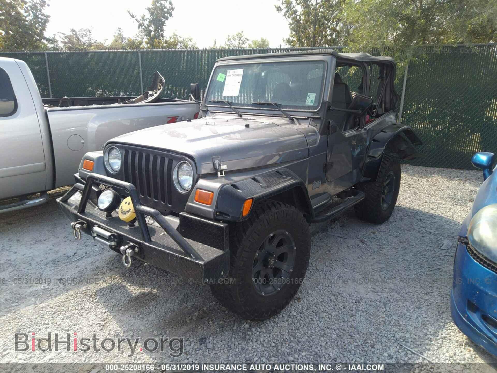 2000 JEEP WRANGLER / TJ - VIN: 1J4FA29PXYP781237 - Фото 2