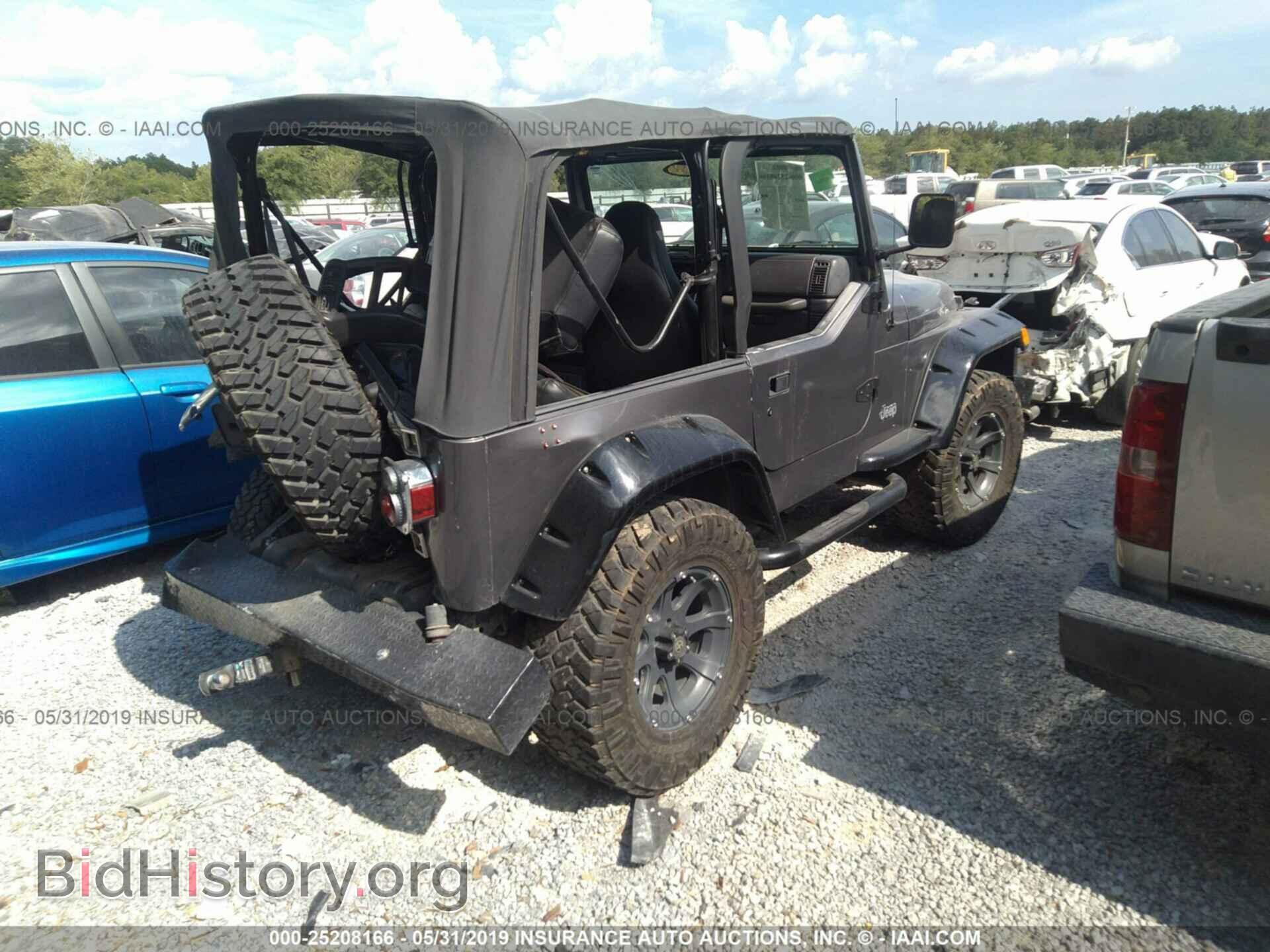 2000 JEEP WRANGLER / TJ - VIN: 1J4FA29PXYP781237 - Фото 4