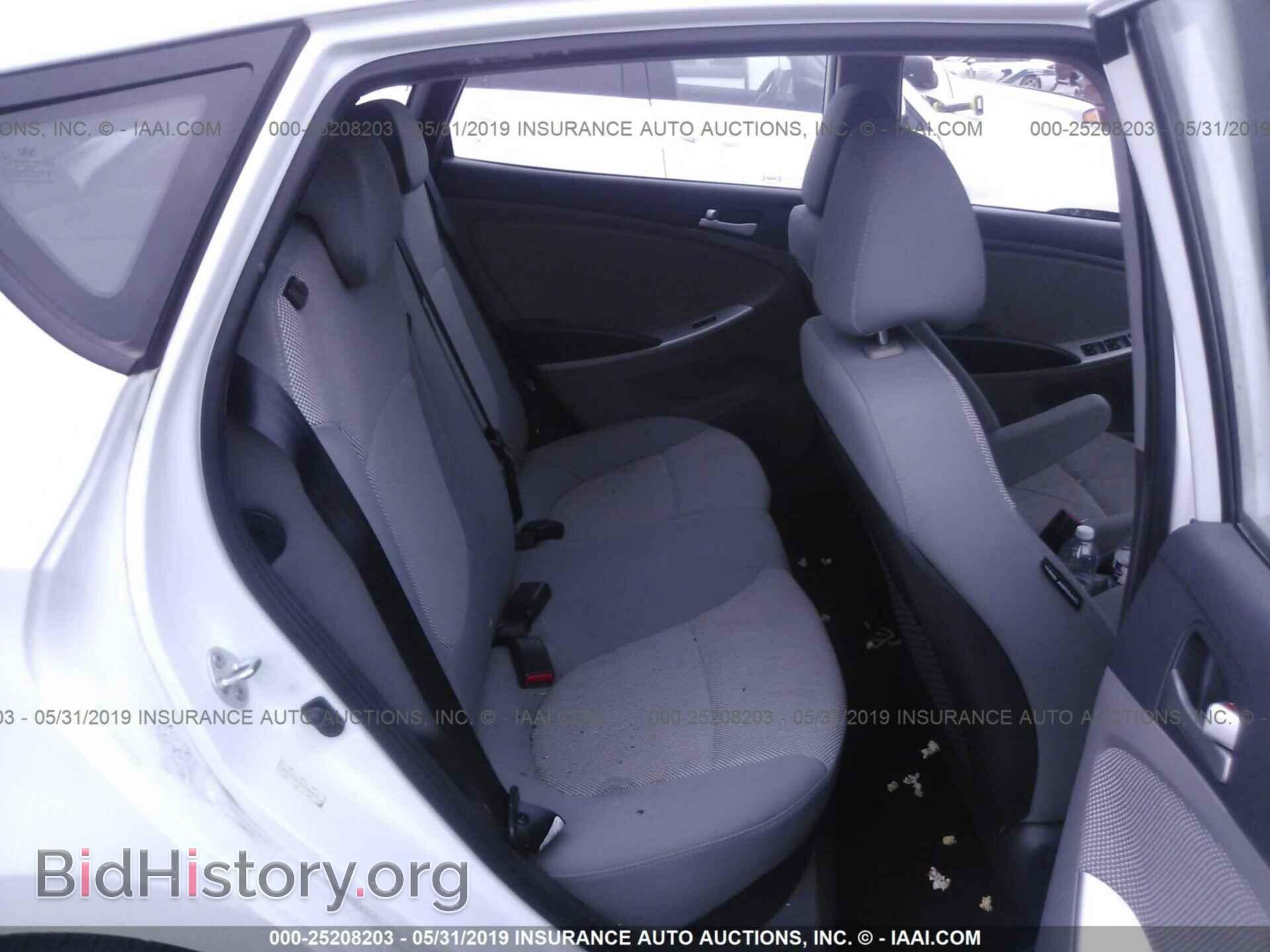 2013 HYUNDAI ACCENT - VIN: KMHCT5AEXDU084351 - Фото 8