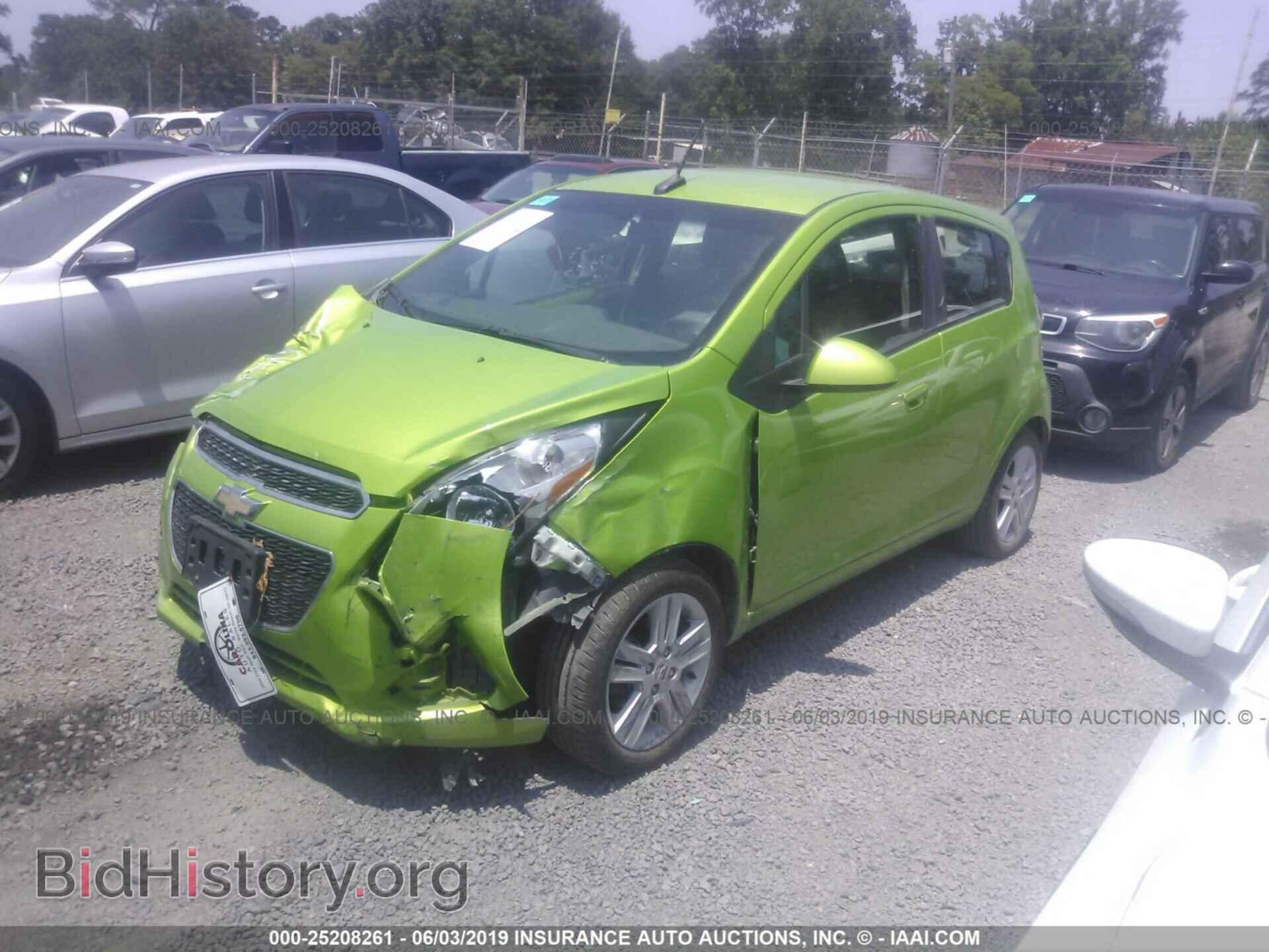 2014 CHEVROLET SPARK - VIN: KL8CA6S98EC494714 - Фото 2