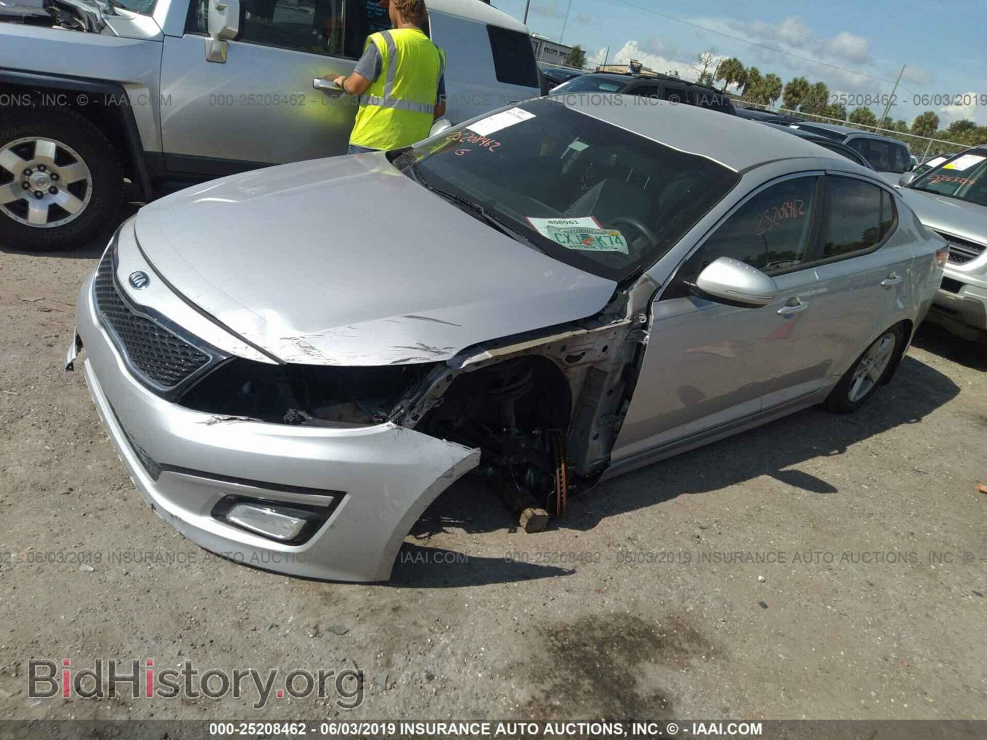 2014 KIA OPTIMA - VIN: 5XXGM4A74EG331630 - Фото 2