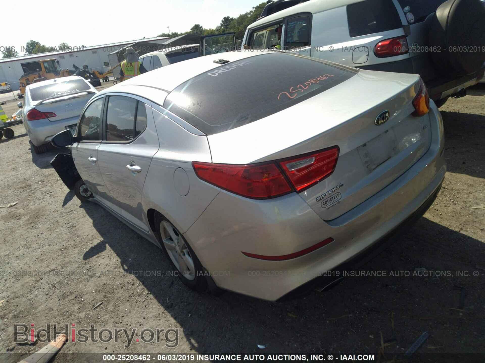 2014 KIA OPTIMA - VIN: 5XXGM4A74EG331630 - Фото 3