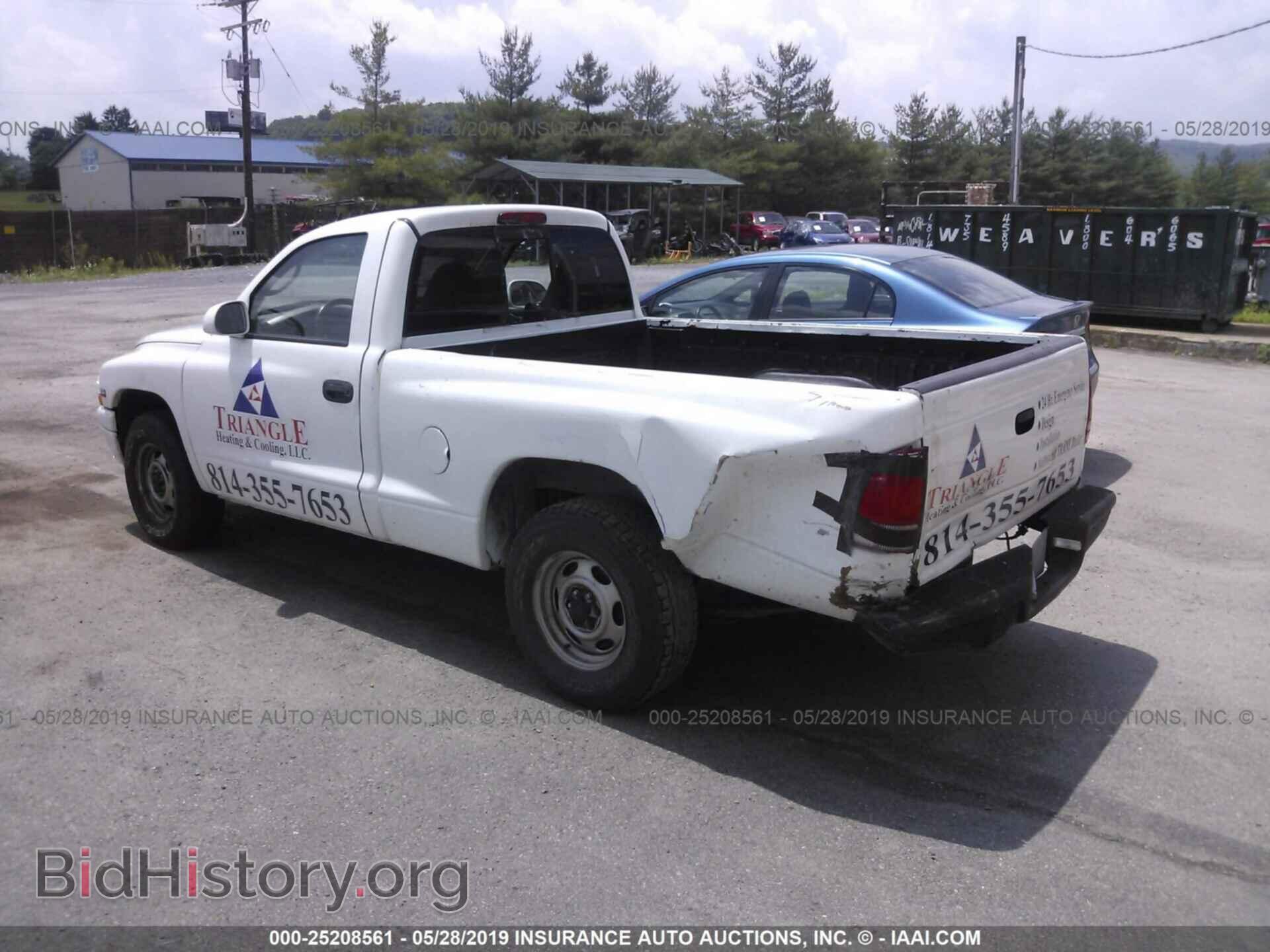 2001 DODGE DAKOTA - VIN: 1B7GL26X01S130887 - Фото 3