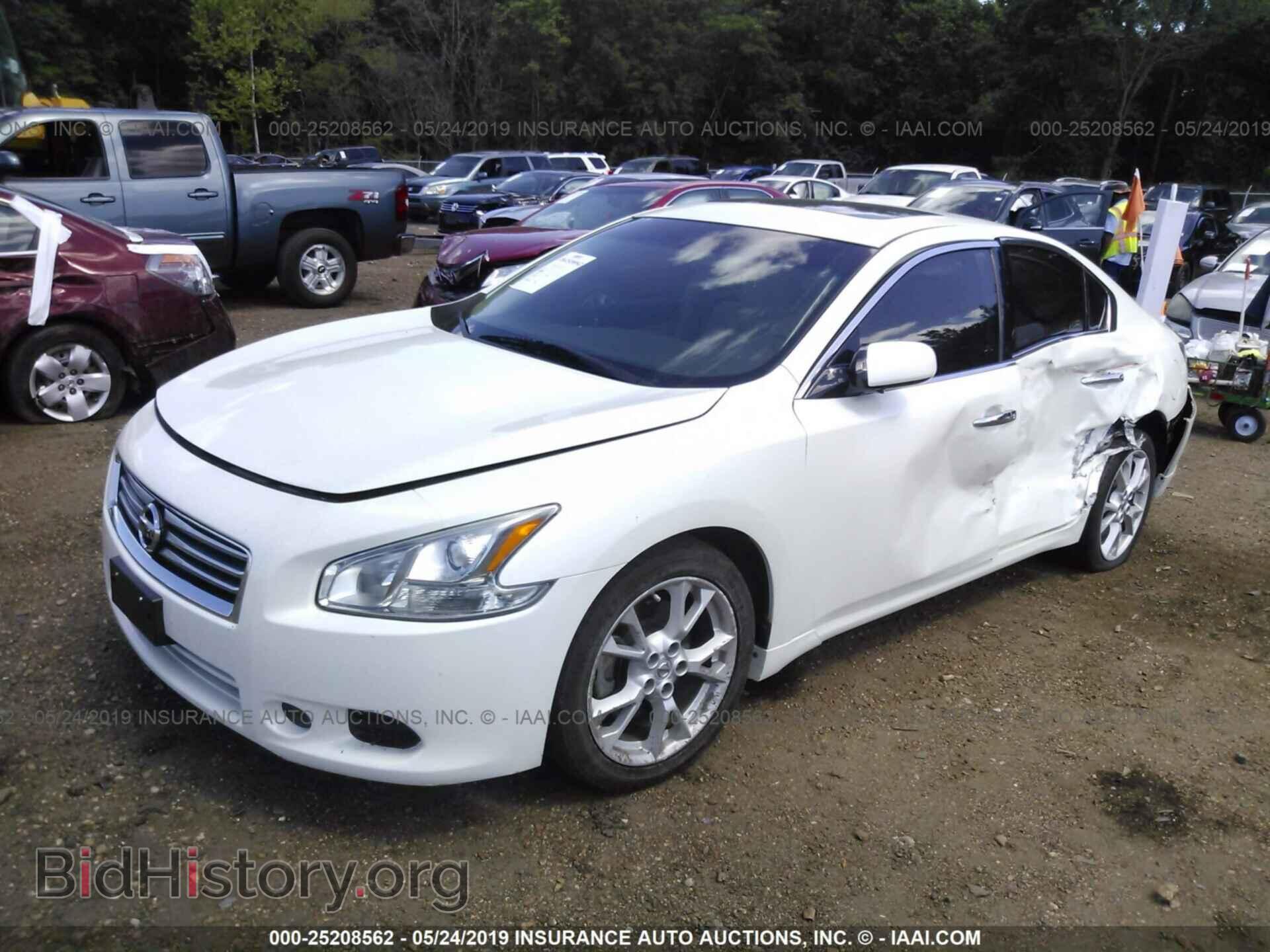2013 NISSAN MAXIMA - VIN: 1N4AA5AP0DC831129 - Фото 2