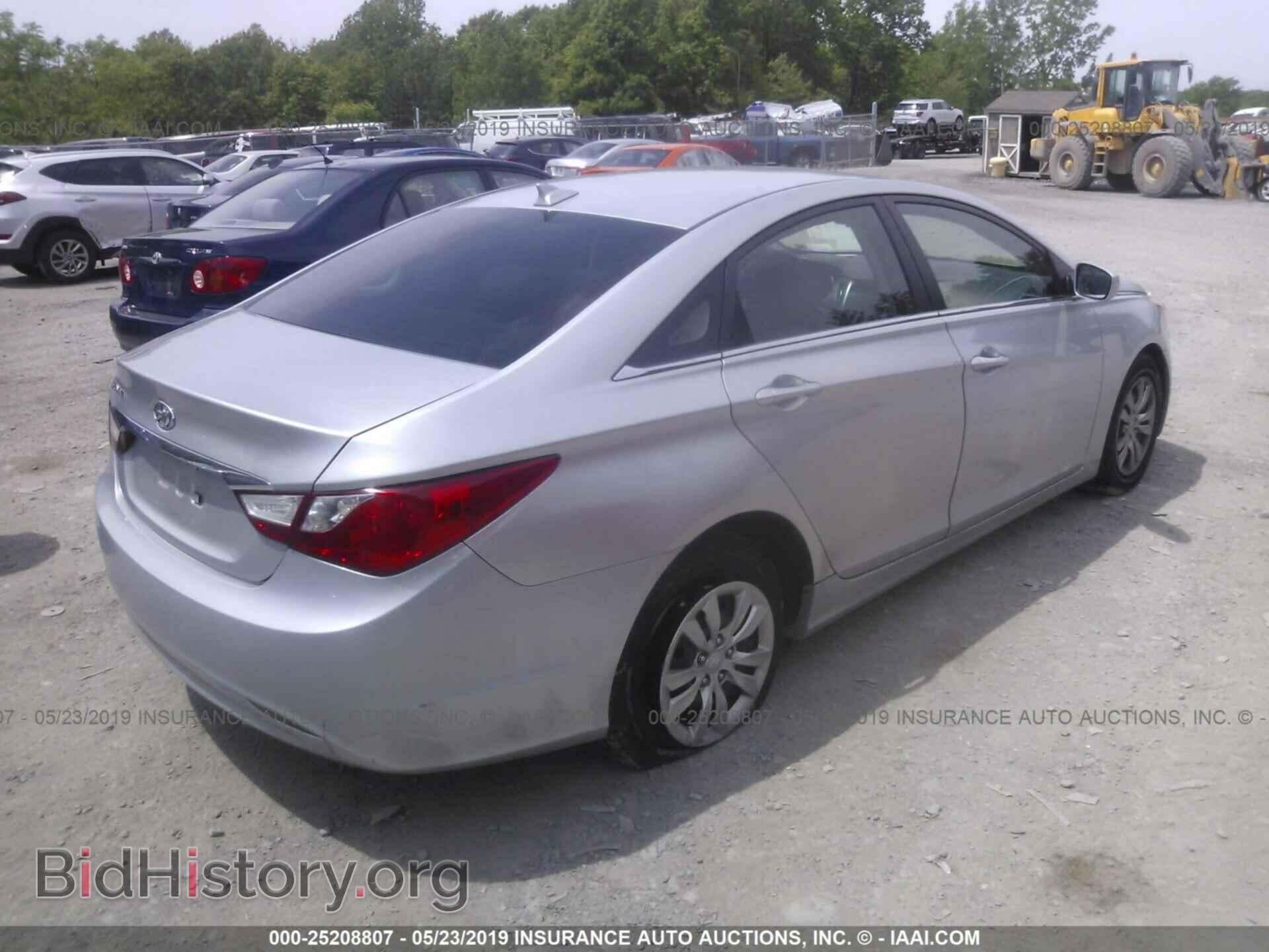 2012 HYUNDAI SONATA - VIN: 5NPEB4AC4CH429312 - Фото 4