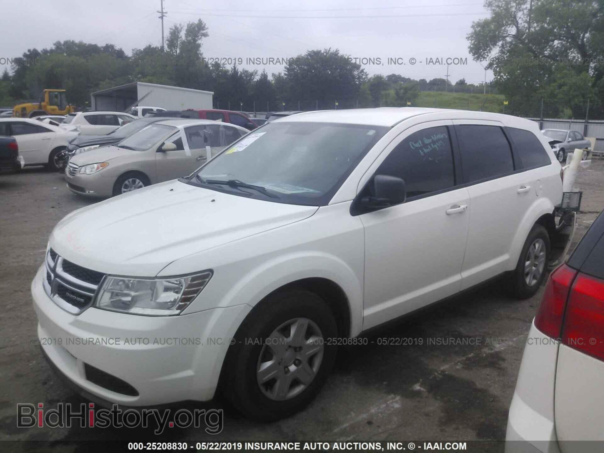 2012 DODGE JOURNEY - VIN: 3C4PDCAB6CT198675 - Фото 2