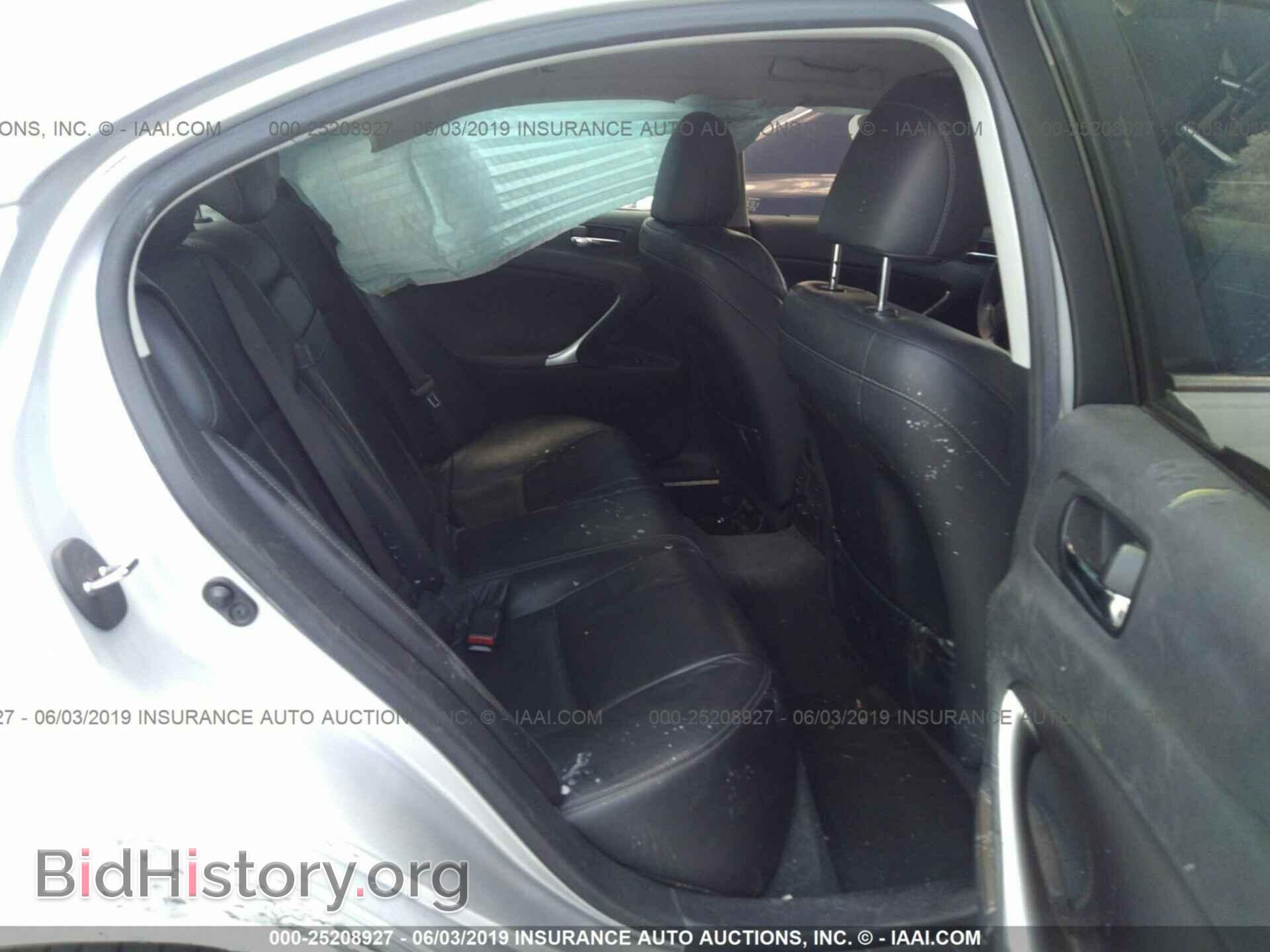 2009 LEXUS IS - VIN: JTHBK262892089730 - Фото 8