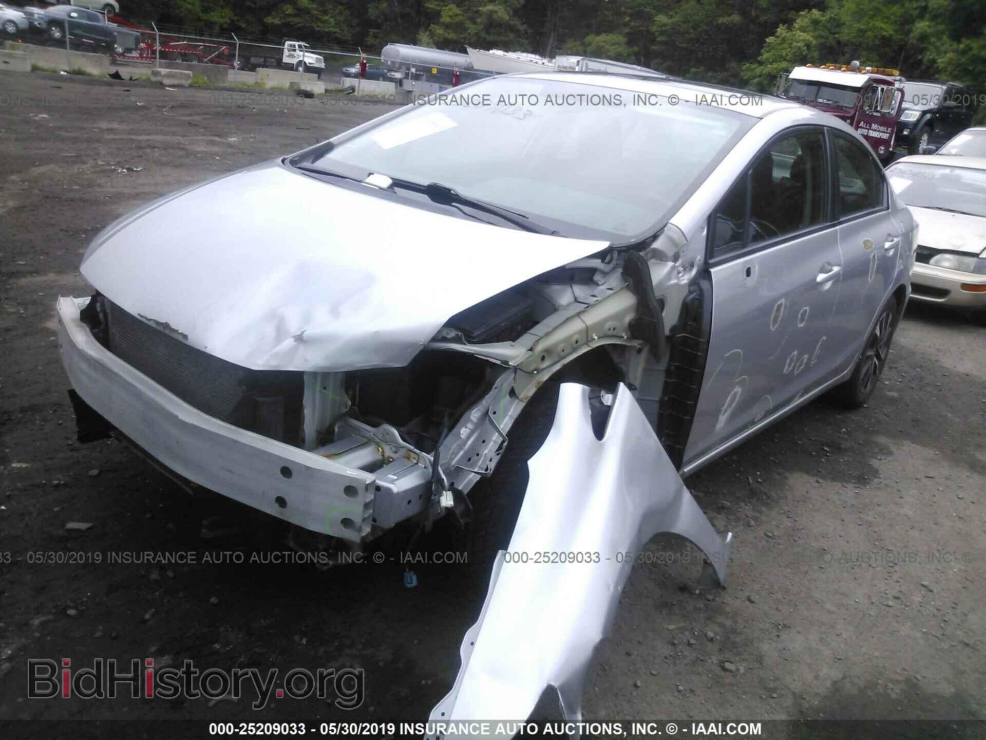 2013 HONDA CIVIC - VIN: 2HGFB2F80DH505116 - Photo 2