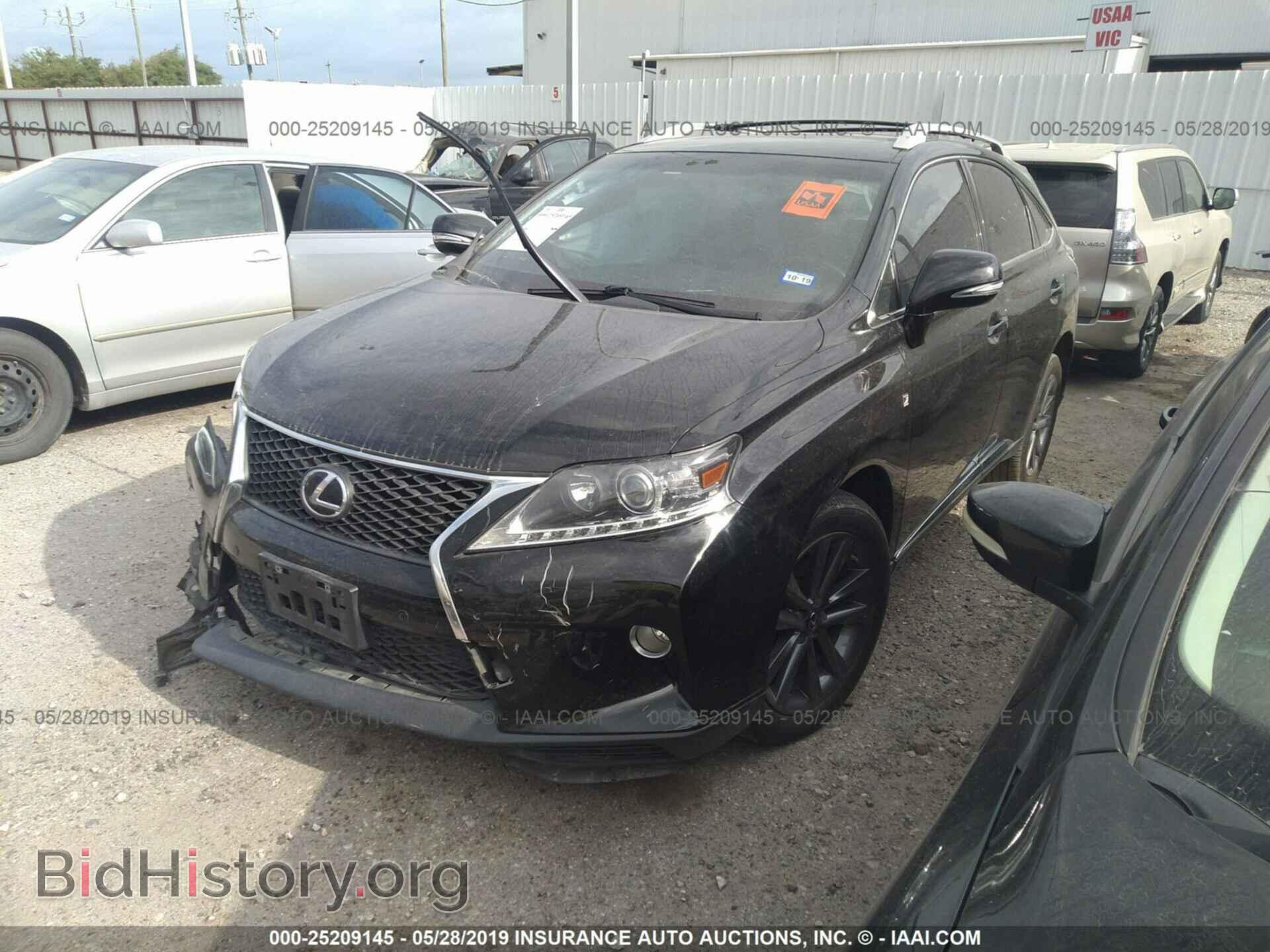 2013 LEXUS RX - VIN: 2T2BK1BA7DC169633 - Фото 2