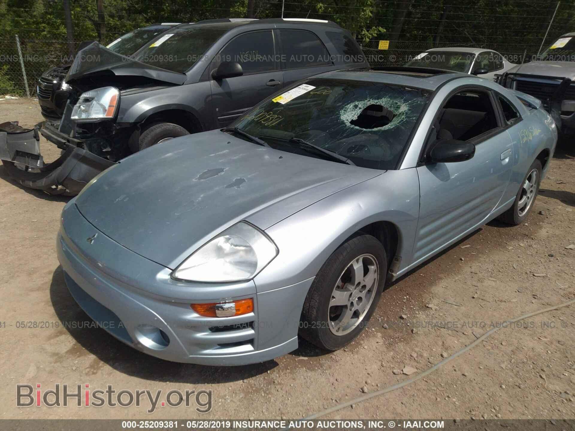 2003 MITSUBISHI ECLIPSE - VIN: 4A3AC44G63E080726 - Photo 2