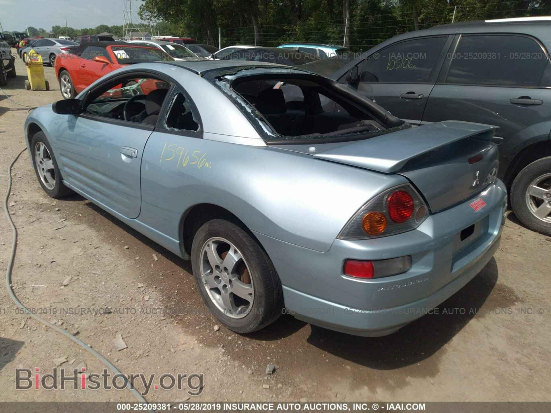 2003 MITSUBISHI ECLIPSE - VIN: 4A3AC44G63E080726 - Photo 3