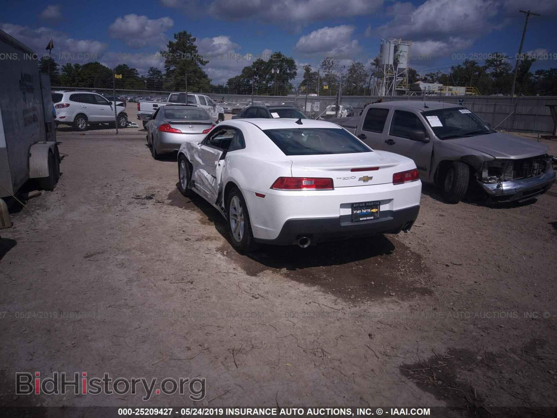 2014 CHEVROLET CAMARO - VIN: 2G1FE1E32E9261138 - Фото 3