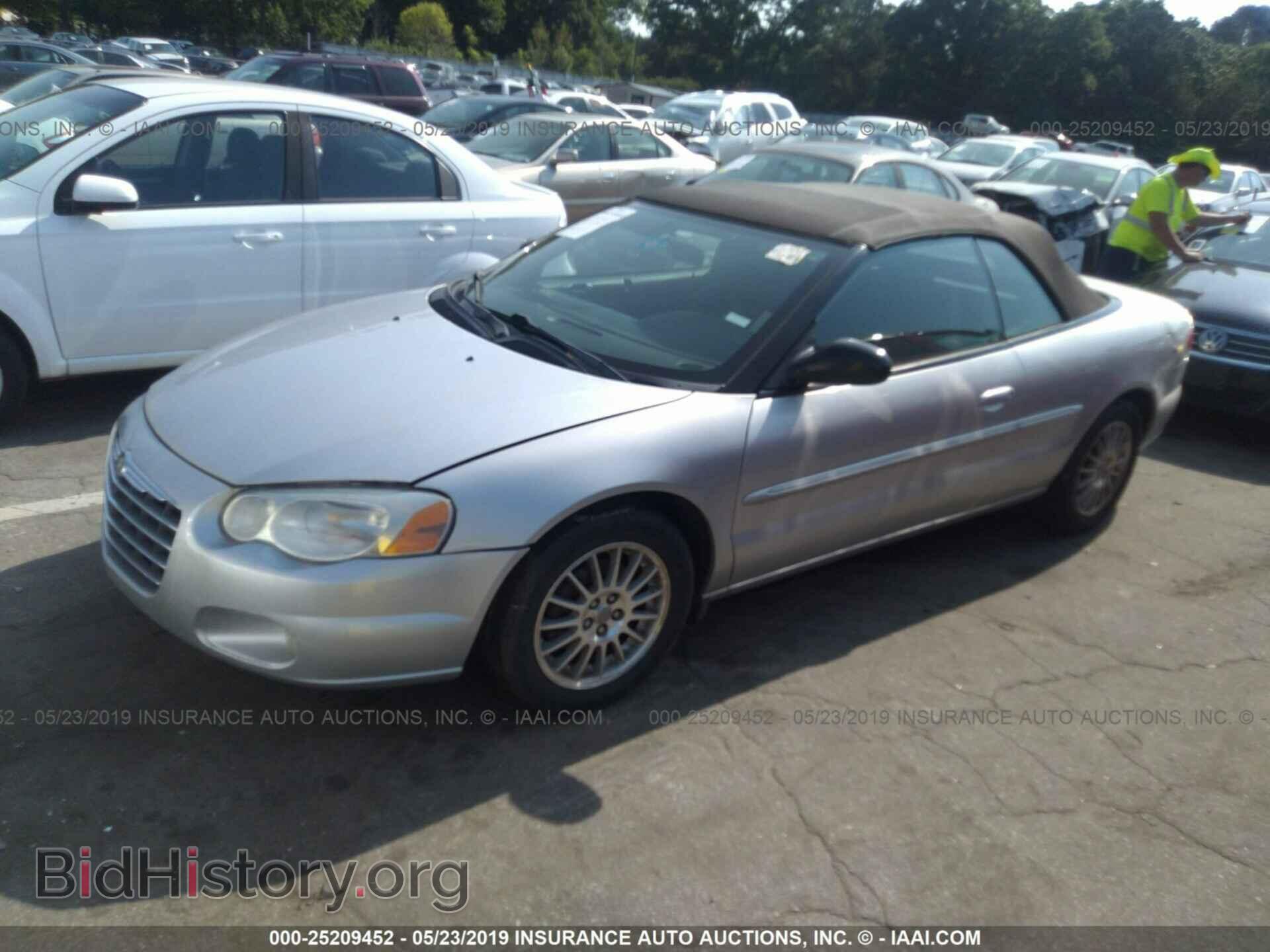 2004 CHRYSLER SEBRING - VIN: 1C3EL55R74N311357 - Фото 2