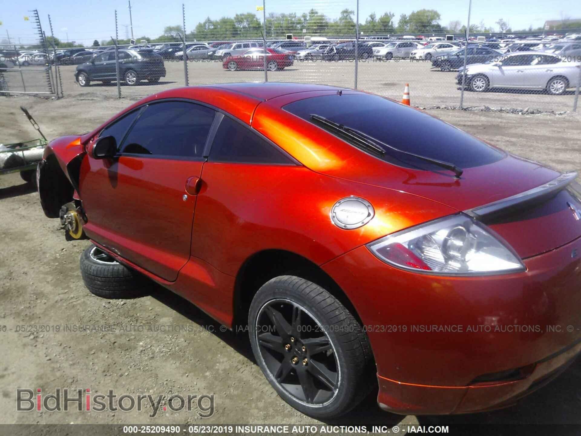 2007 MITSUBISHI ECLIPSE - VIN: 4A3AK34T37E020435 - Фото 3