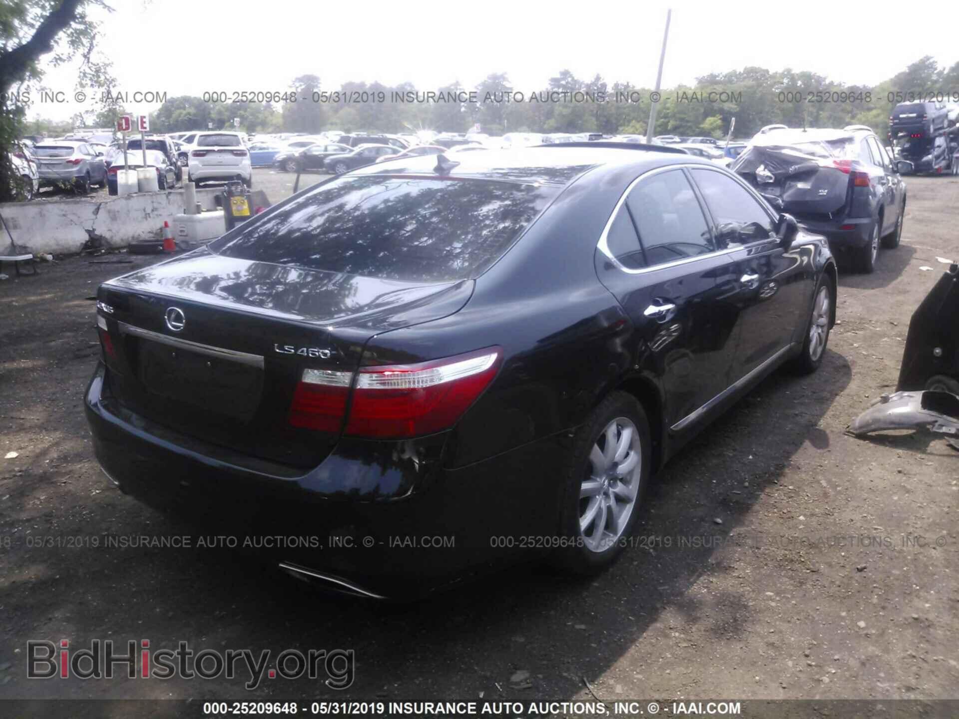 2007 LEXUS LS - VIN: JTHBL46FX75000568 - Photo 4