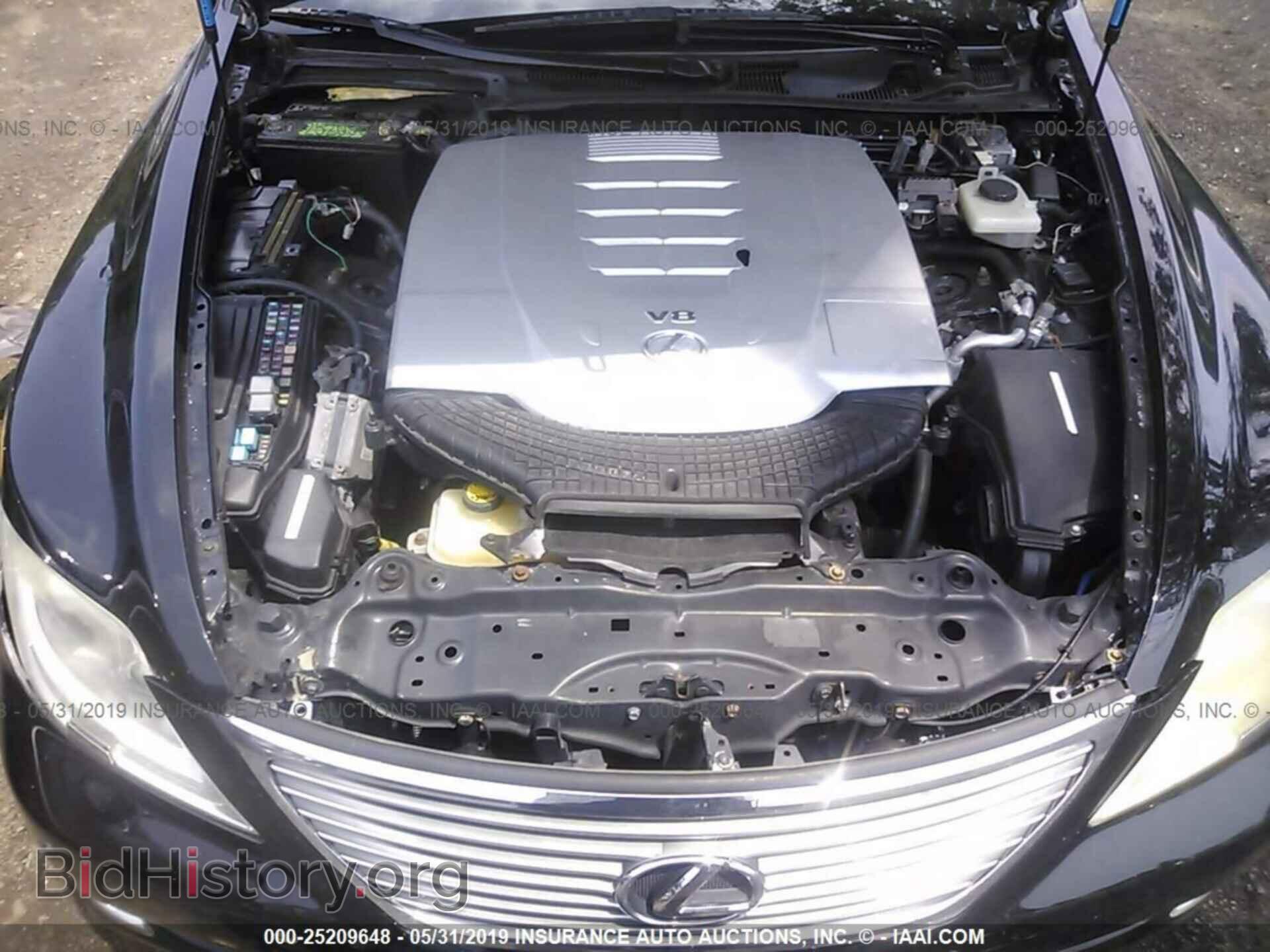 2007 LEXUS LS - VIN: JTHBL46FX75000568 - Photo 10