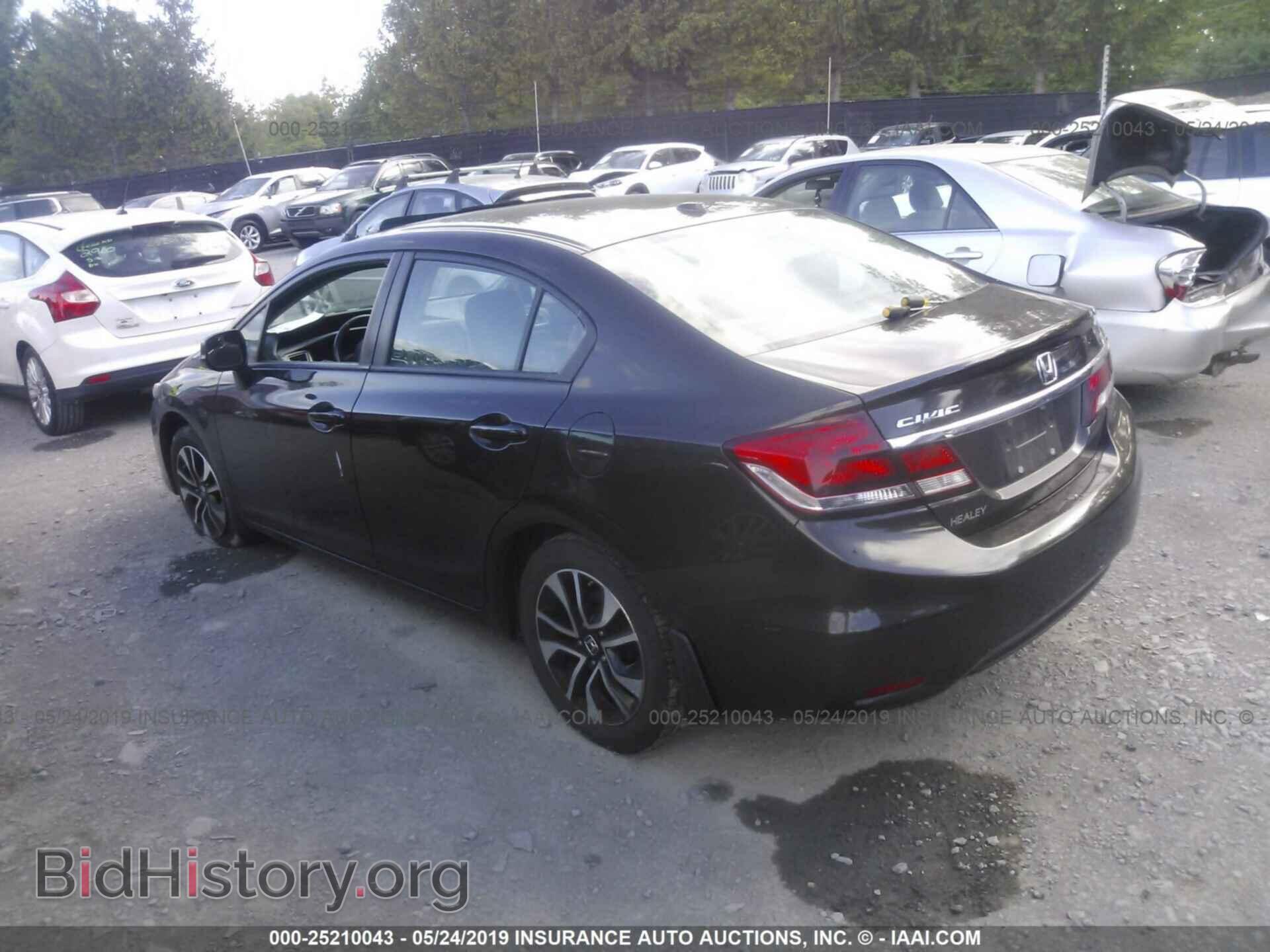 2013 HONDA CIVIC - VIN: 2HGFB2F94DH510733 - Фото 3