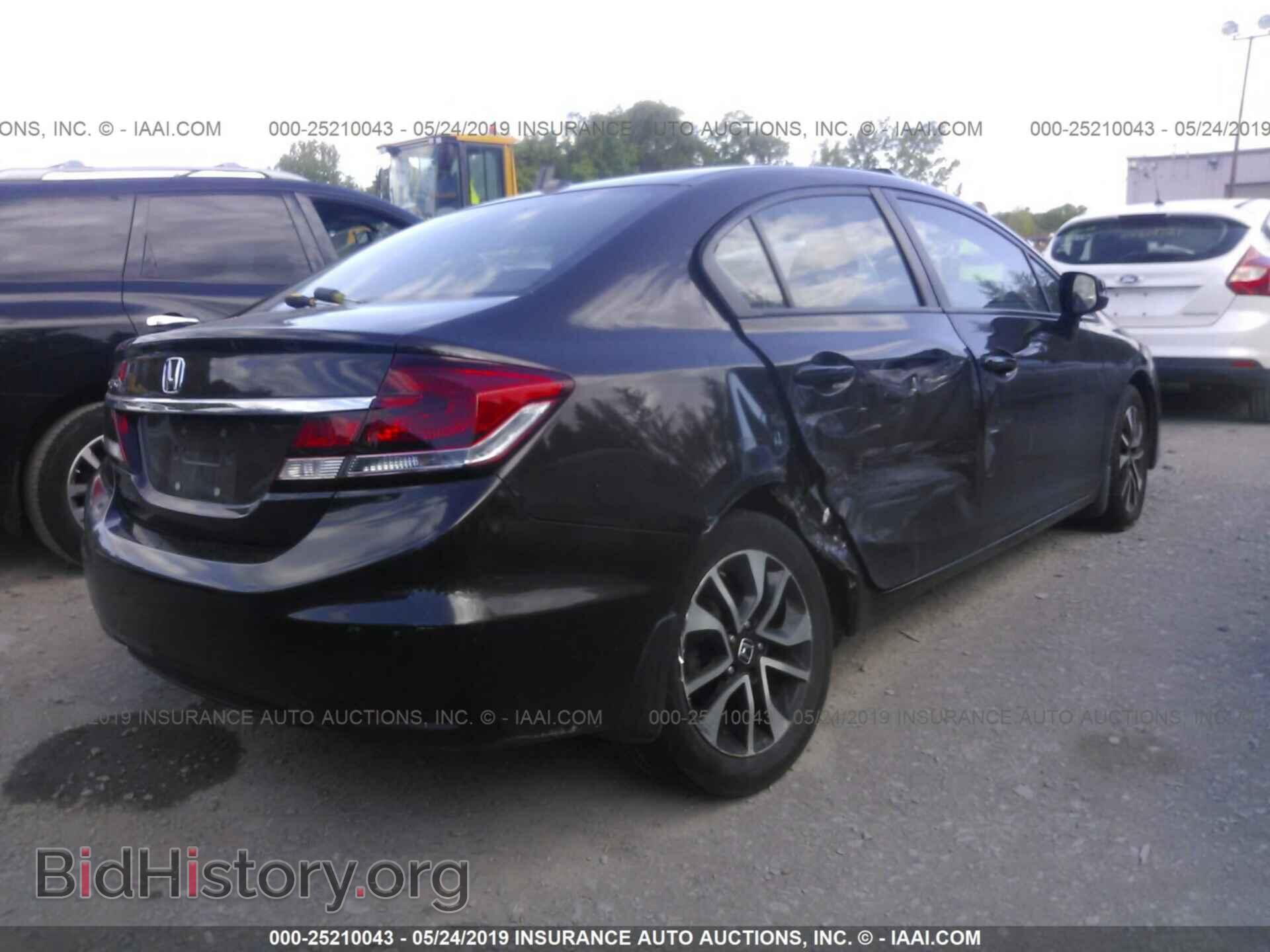 2013 HONDA CIVIC - VIN: 2HGFB2F94DH510733 - Фото 4
