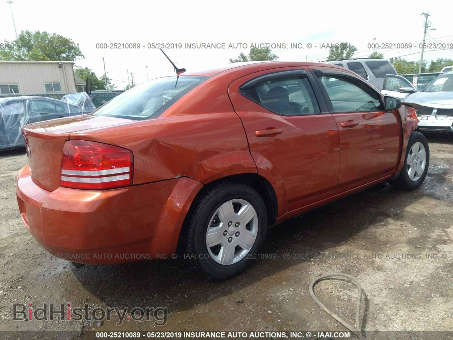 2008 DODGE AVENGER - VIN: 1B3LC46K78N121452 - Фото 4