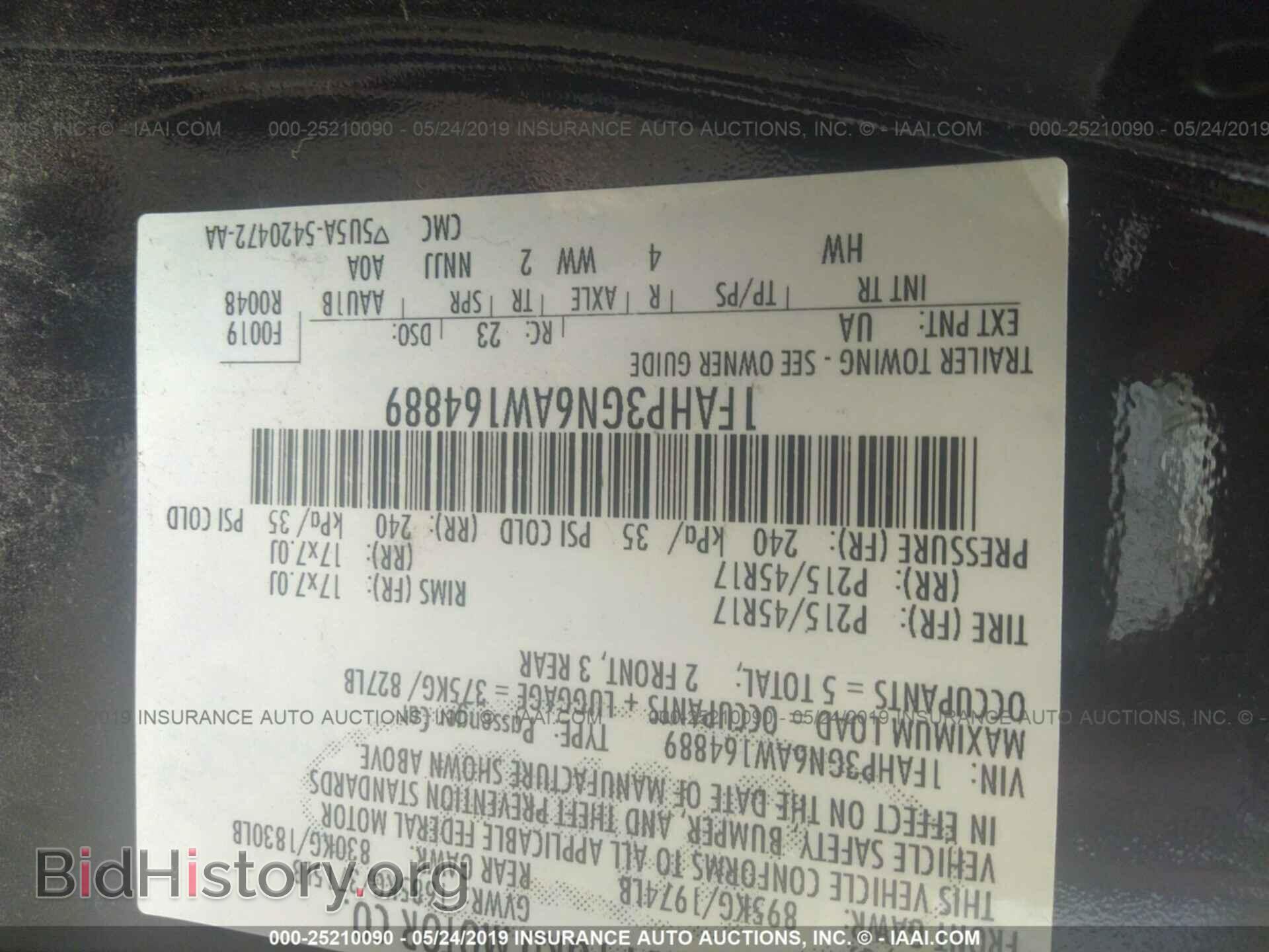 2010 FORD FOCUS - VIN: 1FAHP3GN6AW164889 - Фото 9