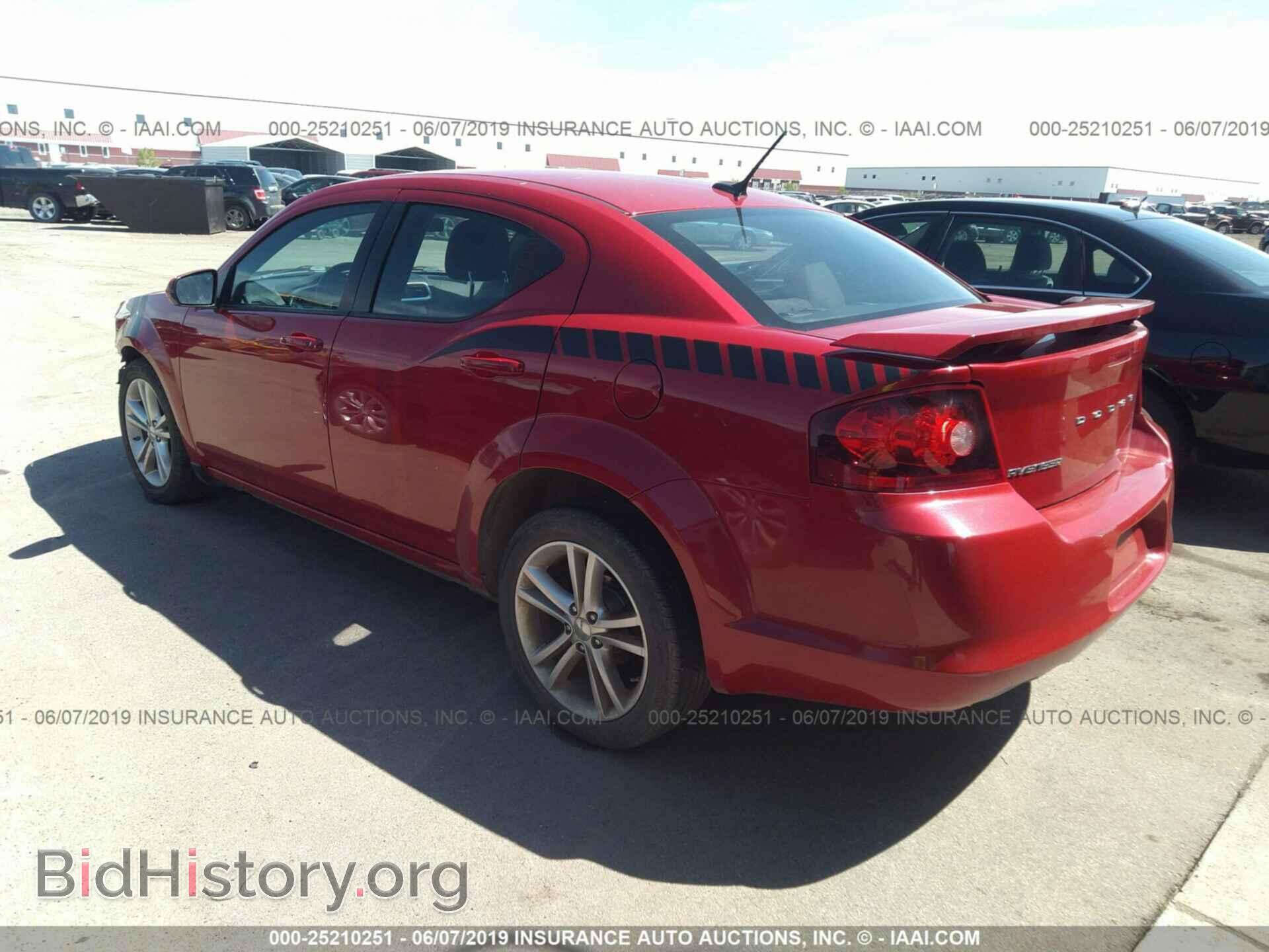 2012 DODGE AVENGER - VIN: 1C3CDZEG9CN123366 - Фото 3