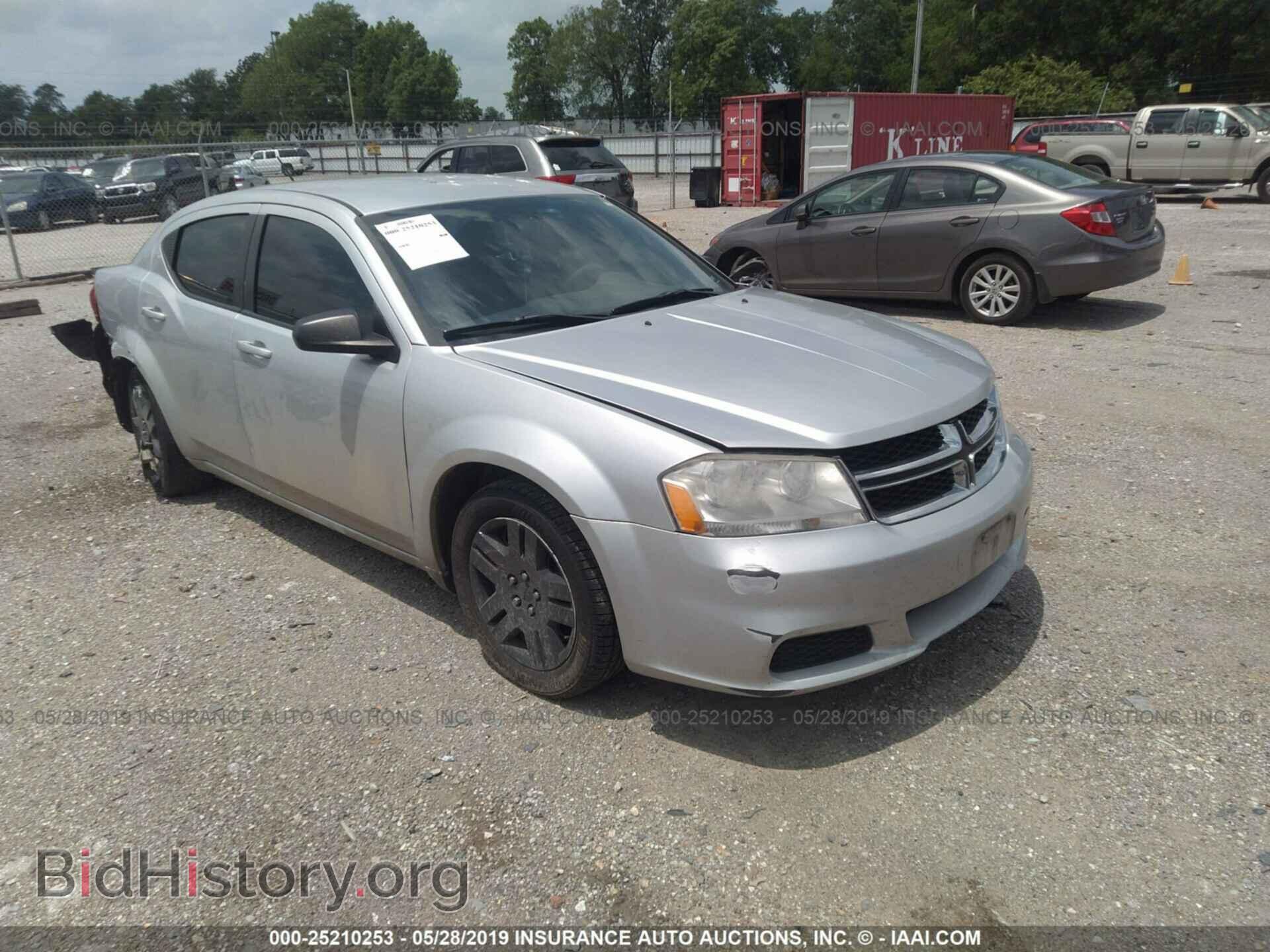Фотография 1B3BD4FB8BN617148 - DODGE AVENGER 2011