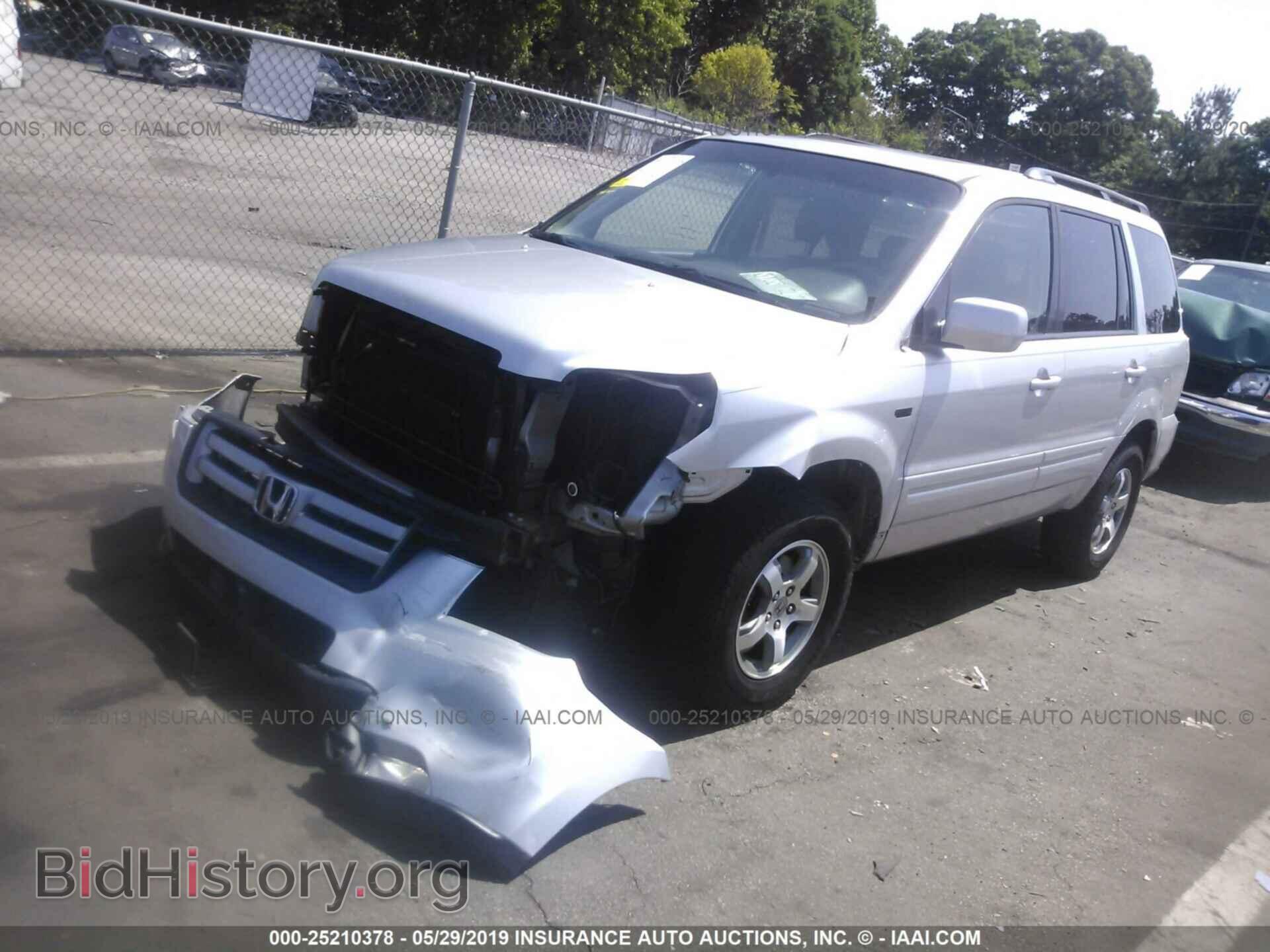 2007 HONDA PILOT - VIN: 5FNYF28537B010109 - Фото 2