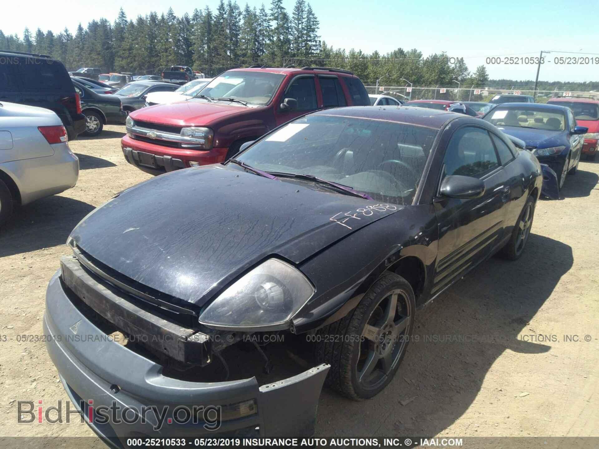 2000 MITSUBISHI ECLIPSE - VIN: 4A3AC84L0YE029217 - Фото 2