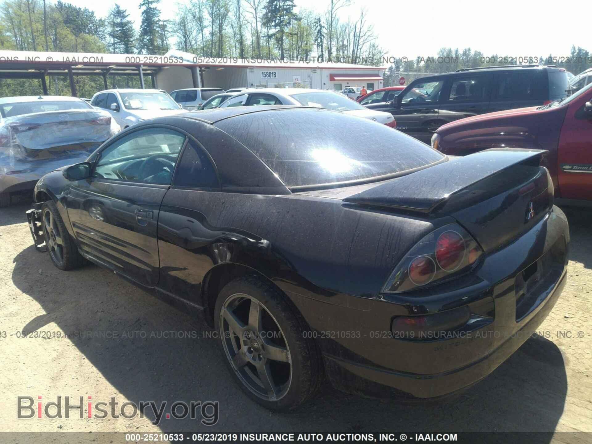 2000 MITSUBISHI ECLIPSE - VIN: 4A3AC84L0YE029217 - Фото 3