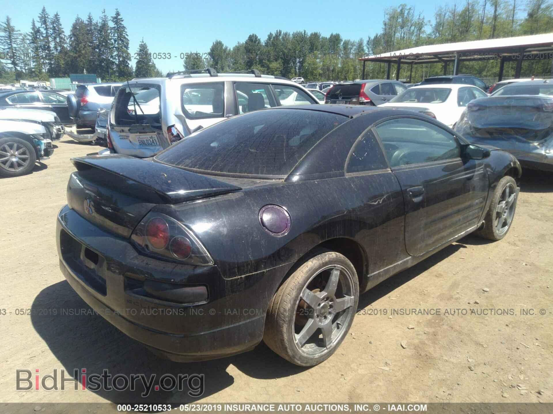 2000 MITSUBISHI ECLIPSE - VIN: 4A3AC84L0YE029217 - Фото 4