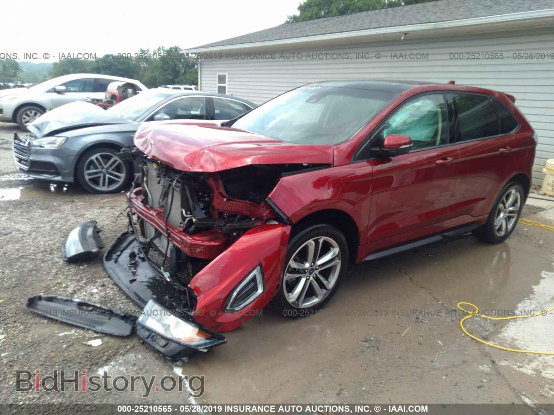 2017 FORD EDGE - VIN: 2FMPK4AP2HBB15409 - Фото 2