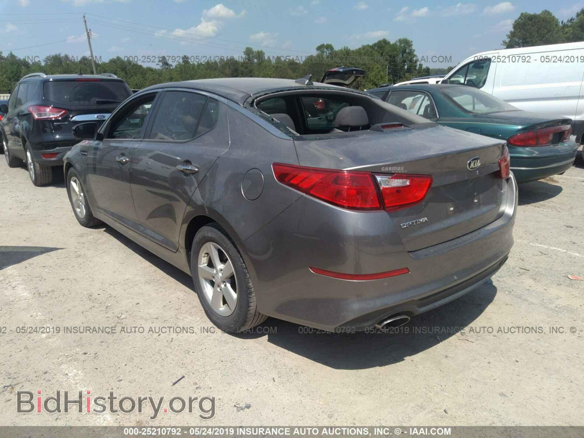 2015 KIA OPTIMA - VIN: 5XXGM4A72FG486954 - Фото 3
